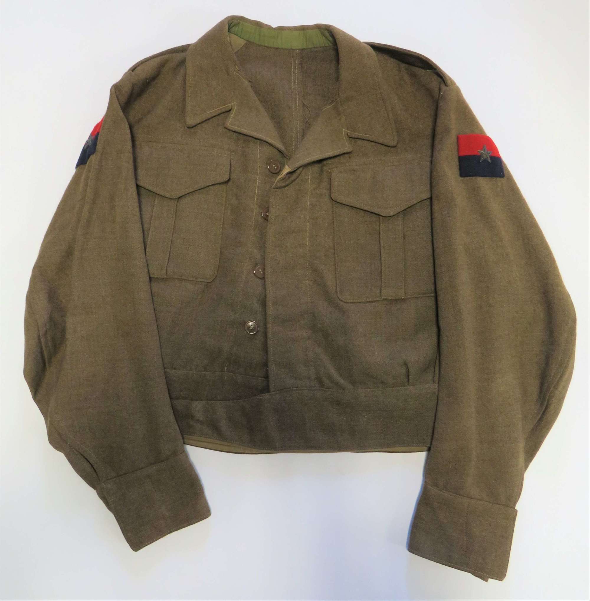 WW2 G.H.Q India Officers Battle Dress Jacket