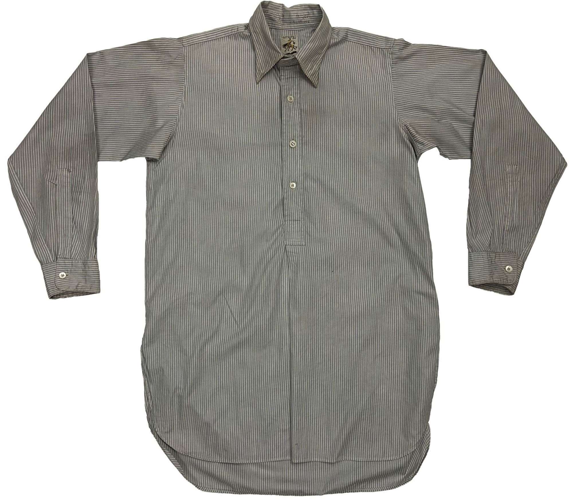 Original 1940s Men's Collared Shirt by 'Sitrite' (2)