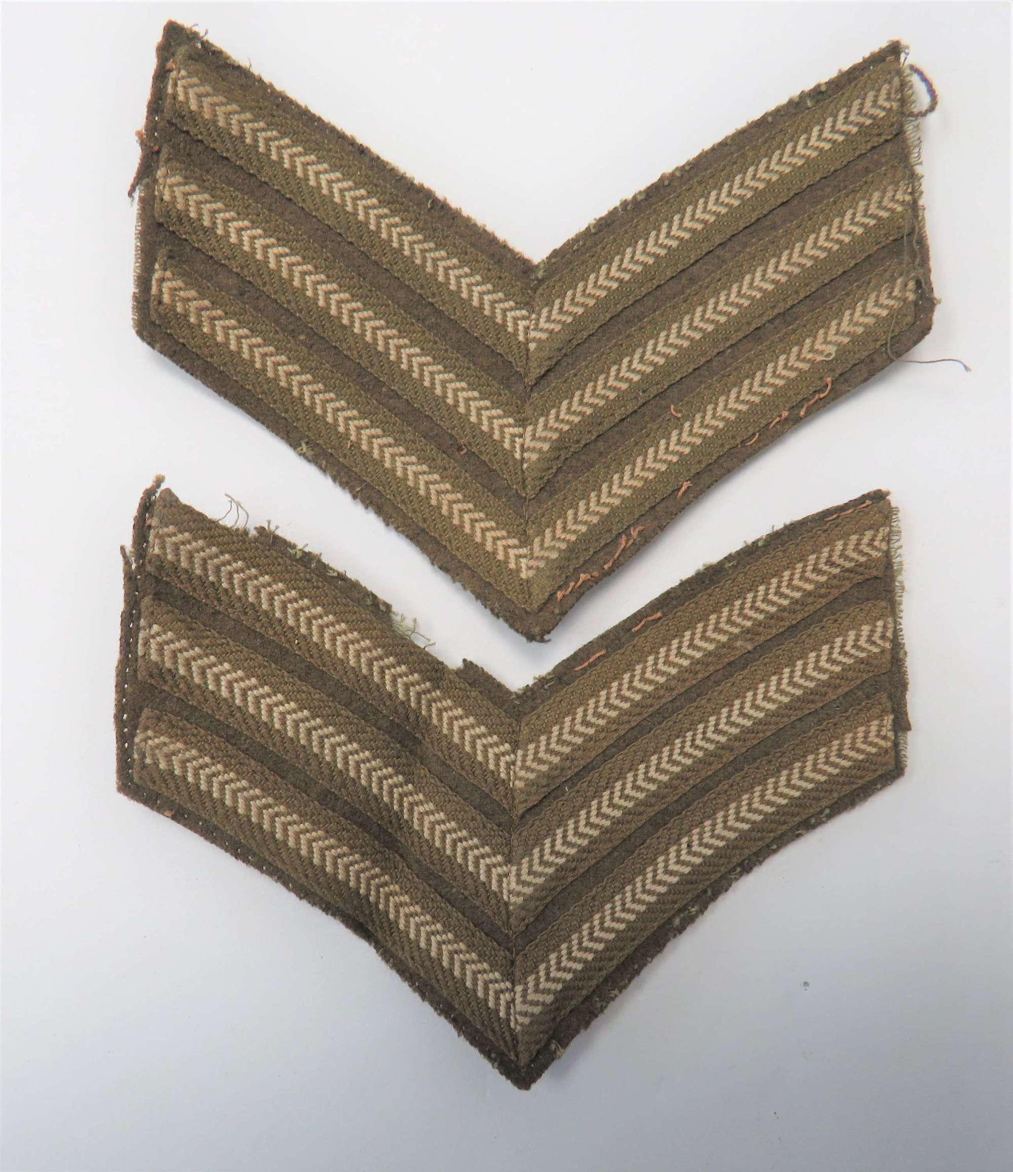 Pair of WW2 Sergeant Stripes