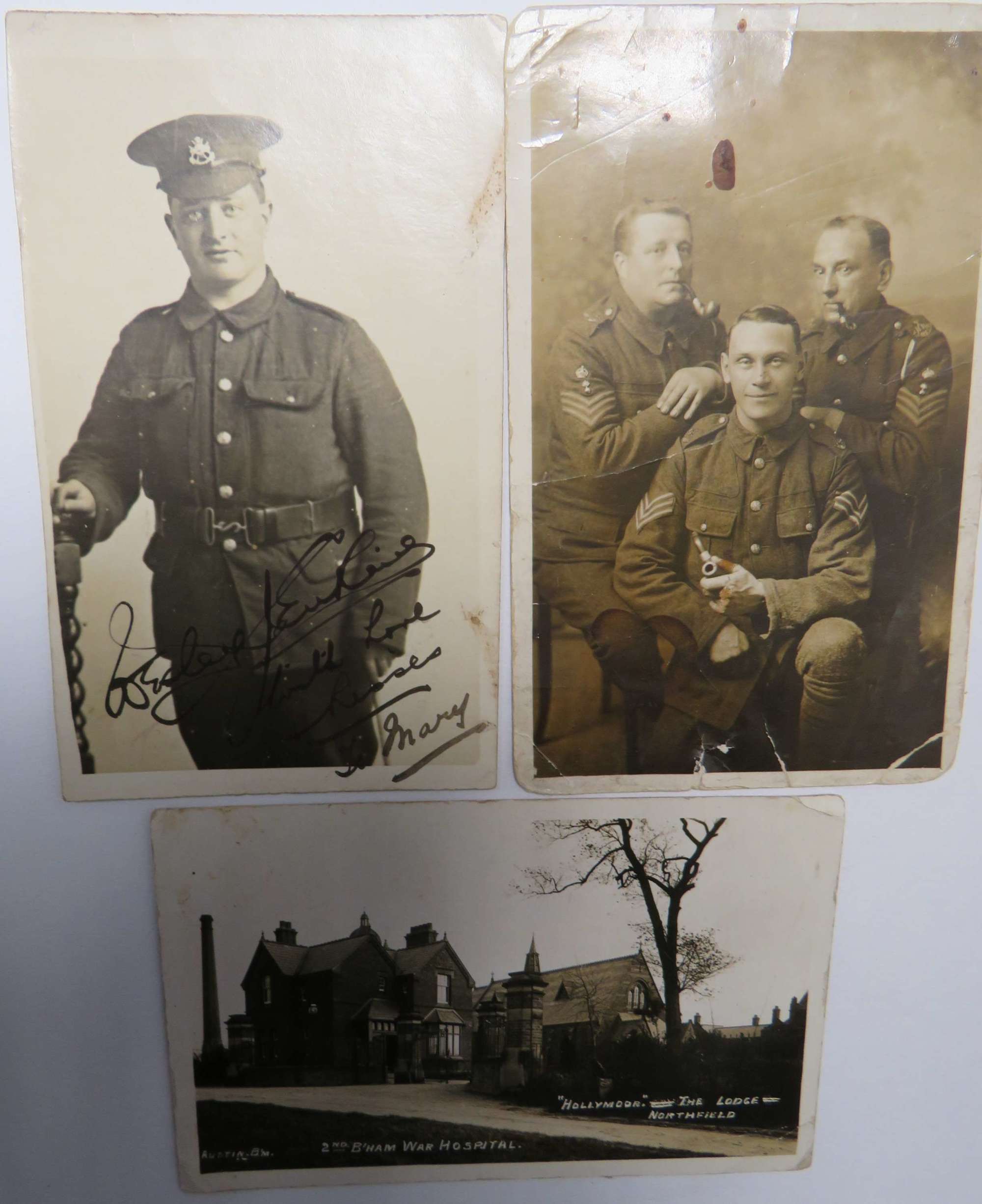 Three WW1 Postcards