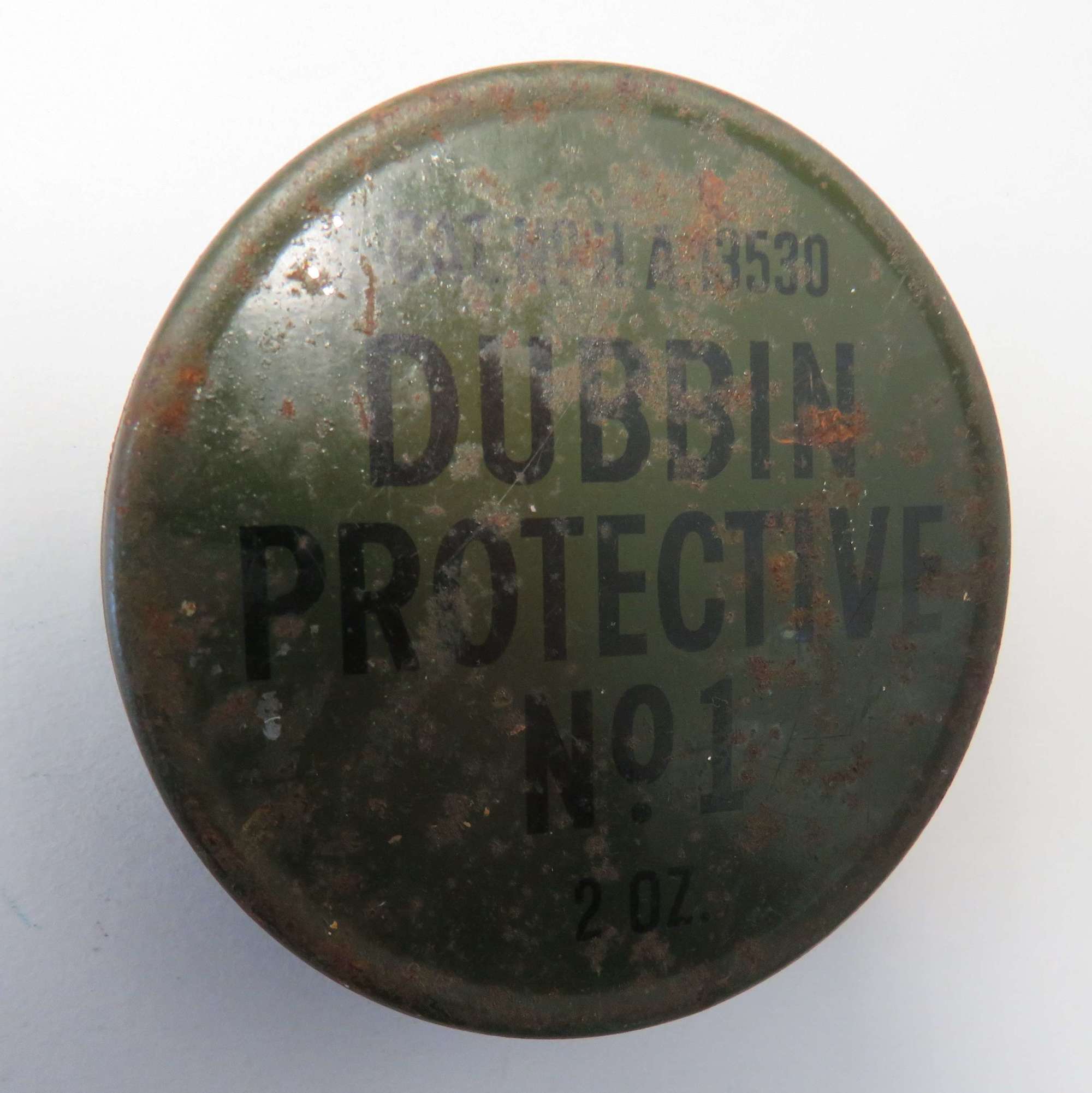 WW2 Unopened Tin of Dubbin No 1