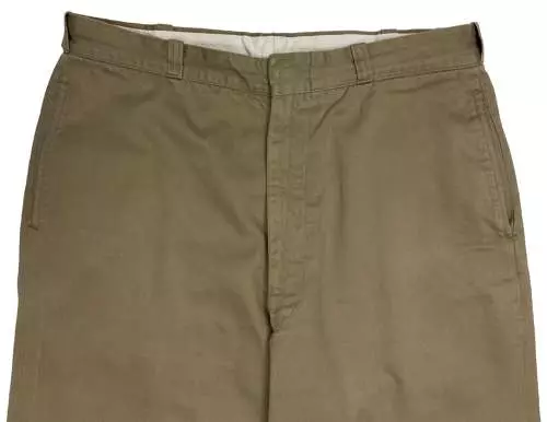 Original 1968 Dated US Army Chinos Trousers 34x34 in Trousers 