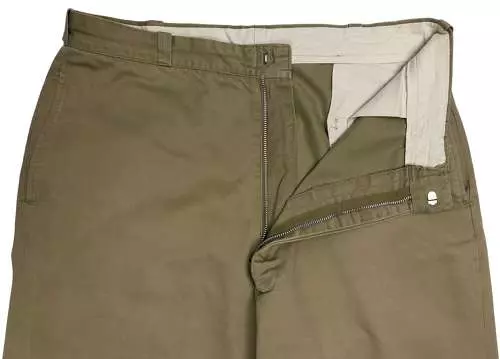 Original 1968 Dated US Army Chinos Trousers 34x34 in Trousers & shorts