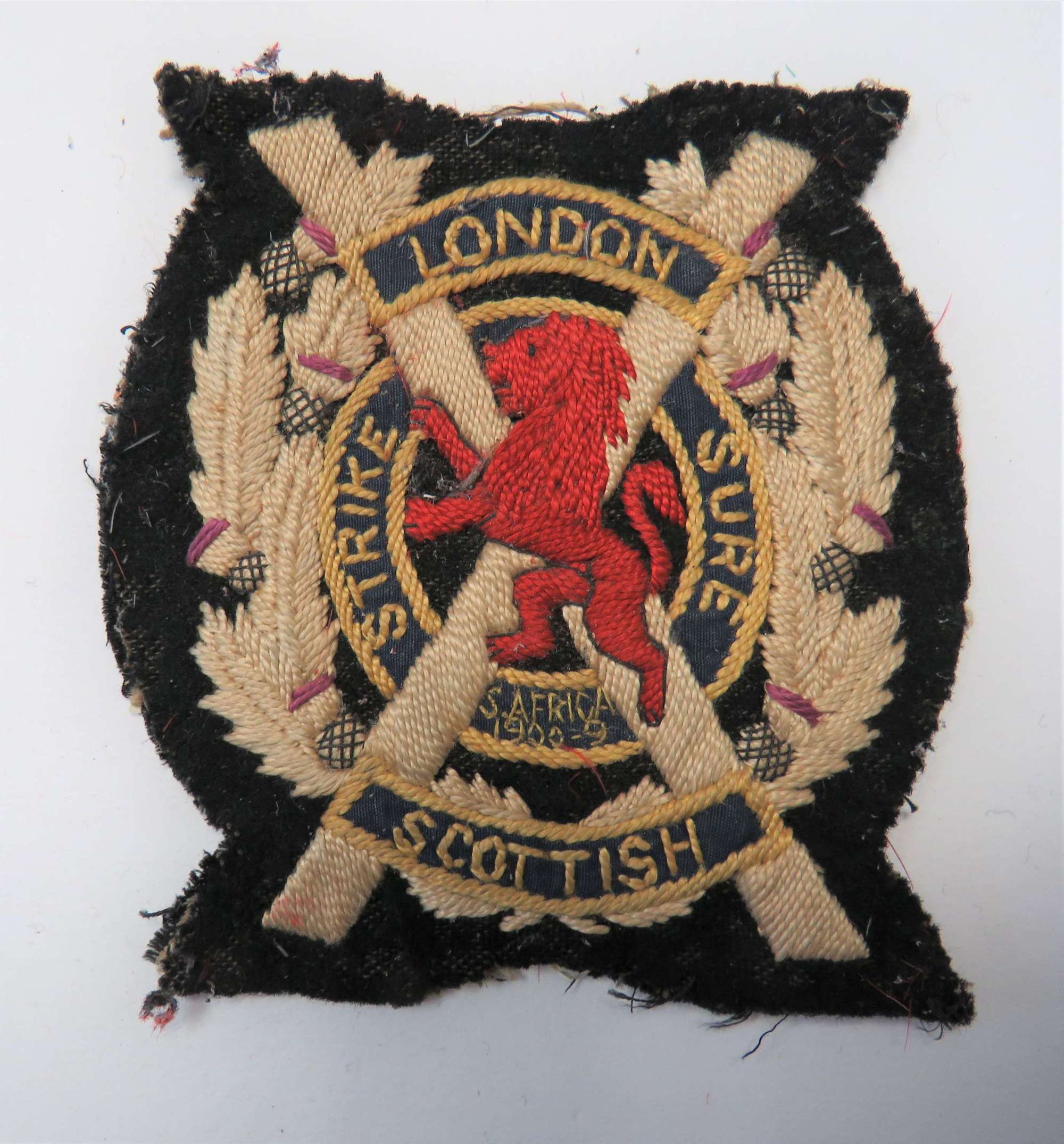 London Scottish Vintage Blazer Badge