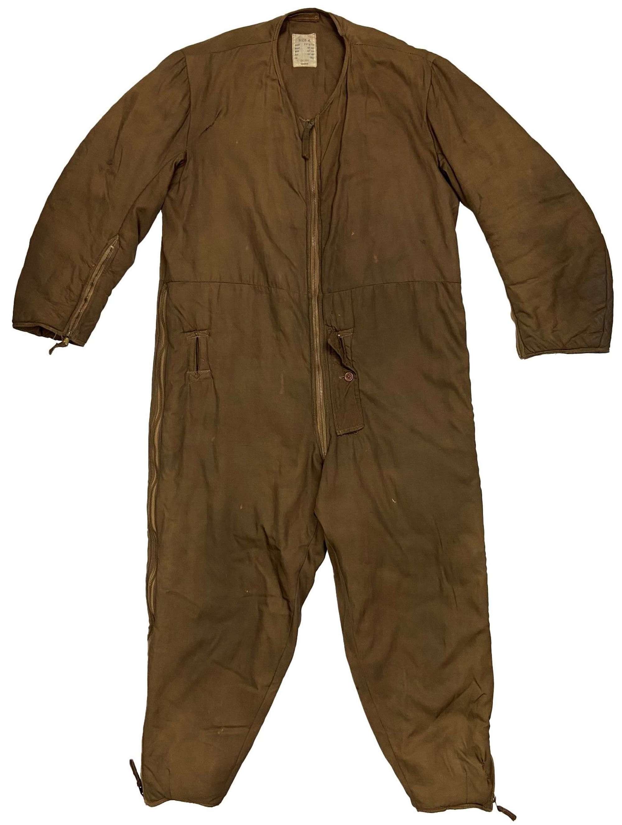 Original WW2 RAF 1941 Pattern Sidcot Suit Liner