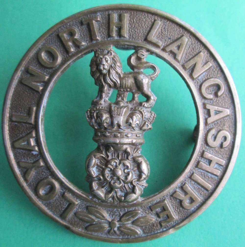 LOYAL NORTH LANCASHIRE HELMET PLATE CENTRE