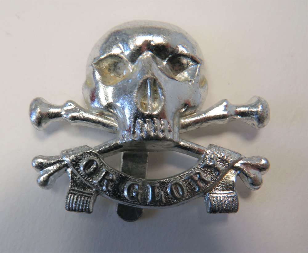 17/21st Lancers Anodised Cap Badge