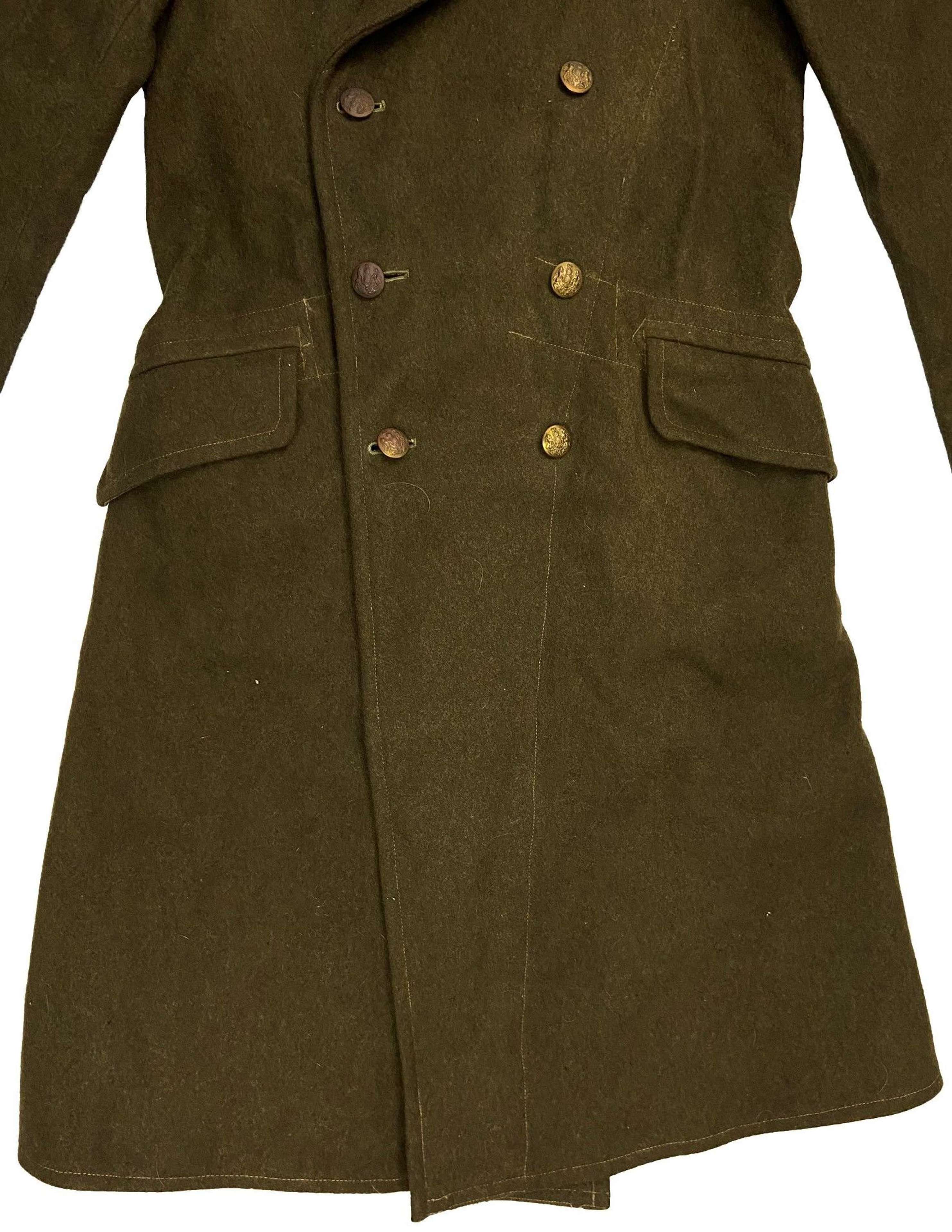 Original 1951 Dated 1940 Pattern Dismounted British Army Greatcoat