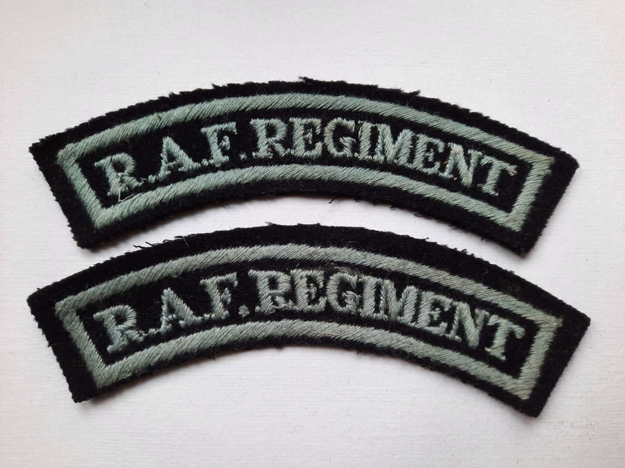 RAF Regiment Shoulder Titles