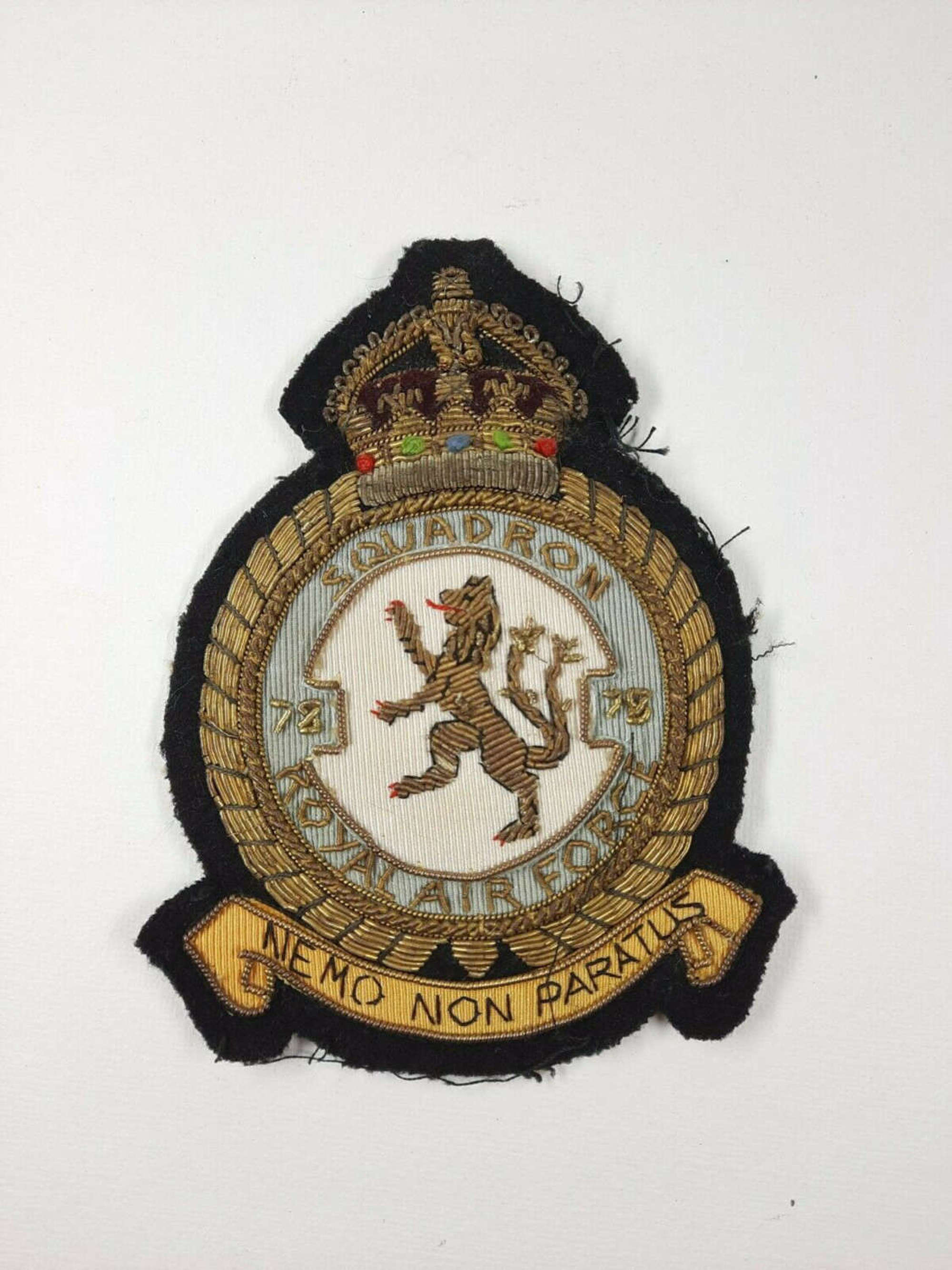 WW2 RAF 78 Squadron Blazer Badge