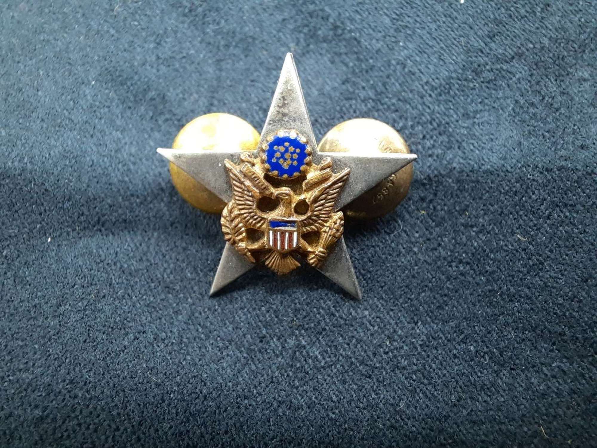 US Army Staff Officer Collar Device