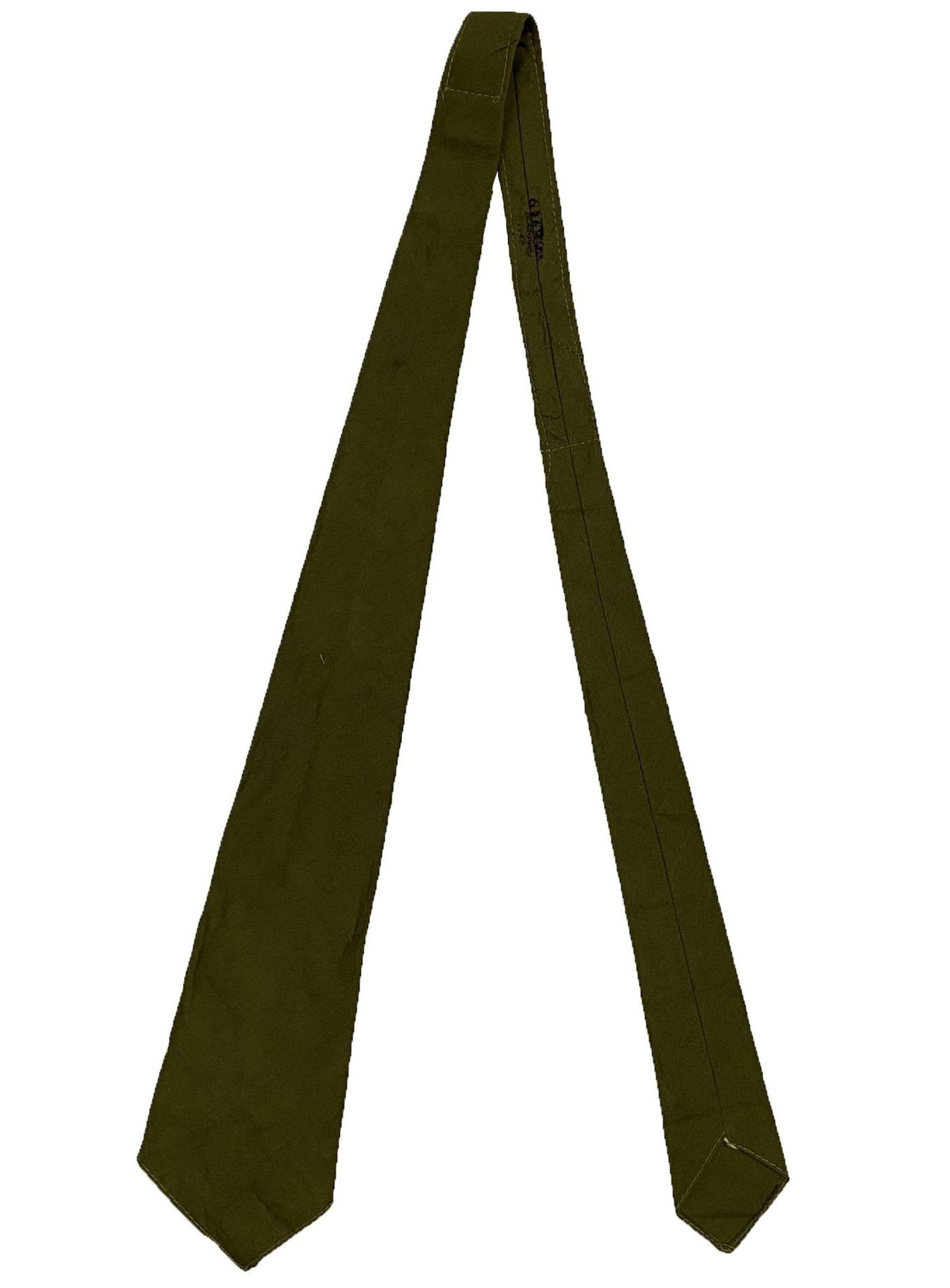 Original 1940 Dated British Army Neck Tie