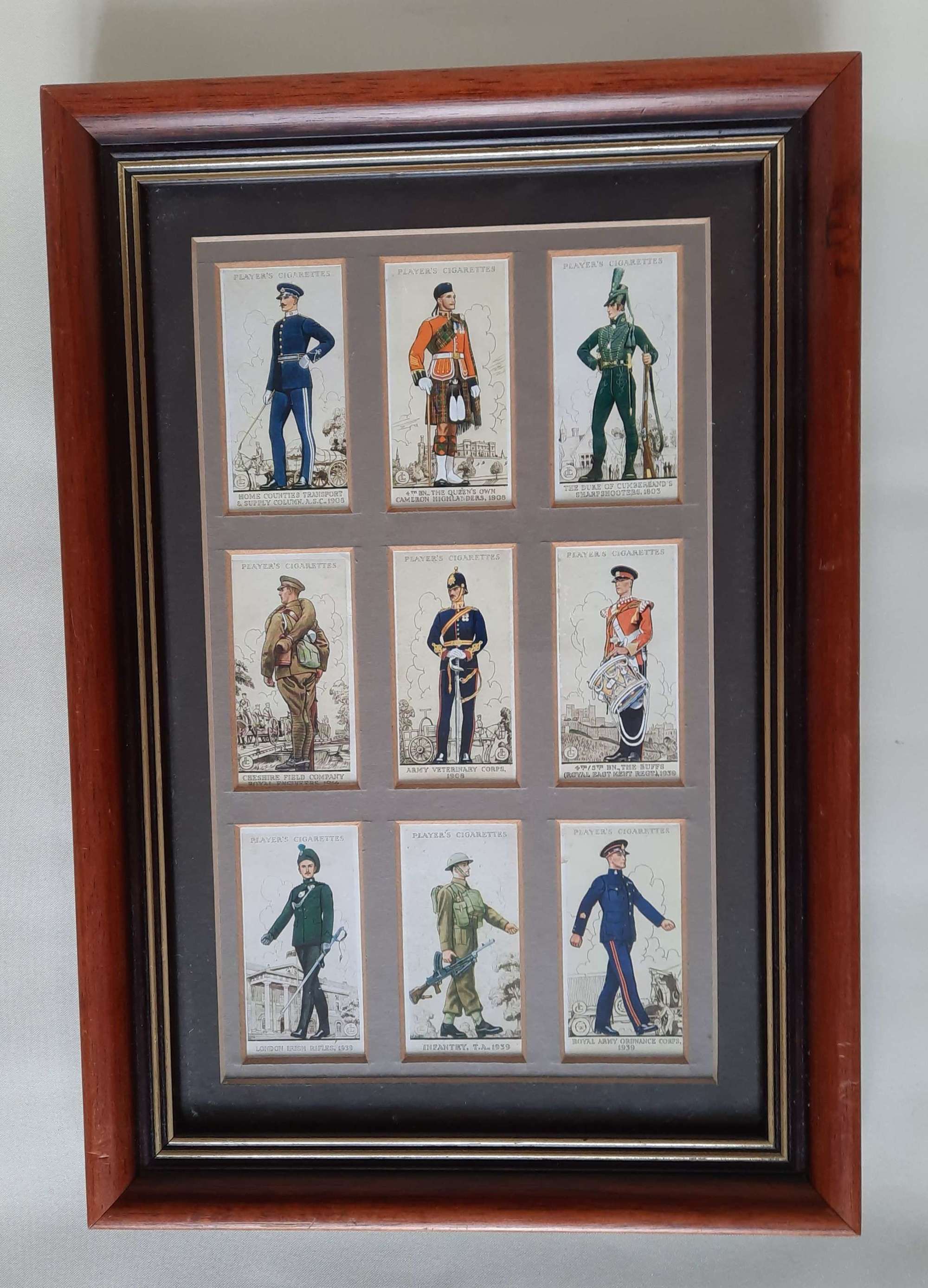 Uniforms of the Territorial Army Cigarette Cards