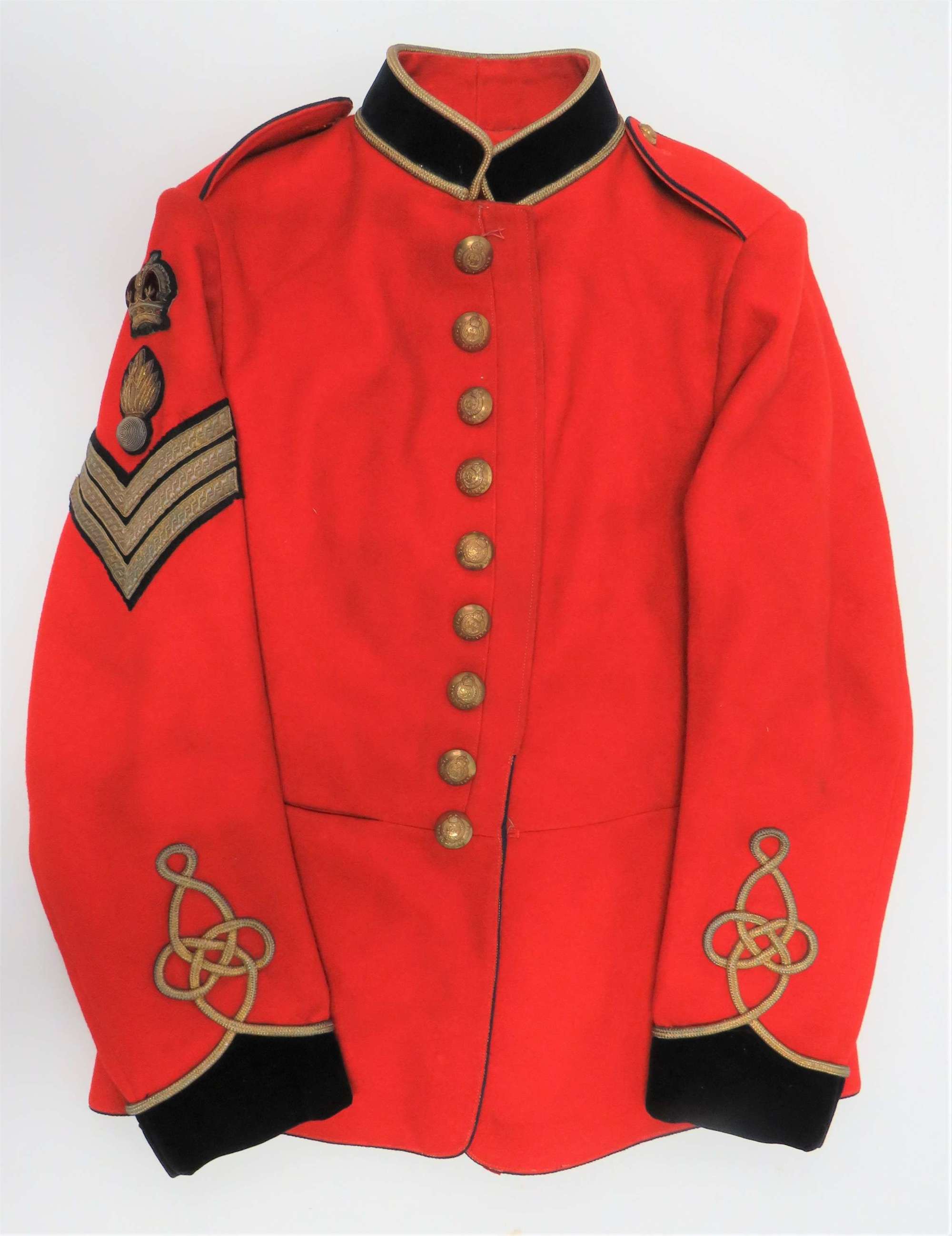Scarce Pre WW 1 Royal Engineers Senior N.C.O Dress Tunic