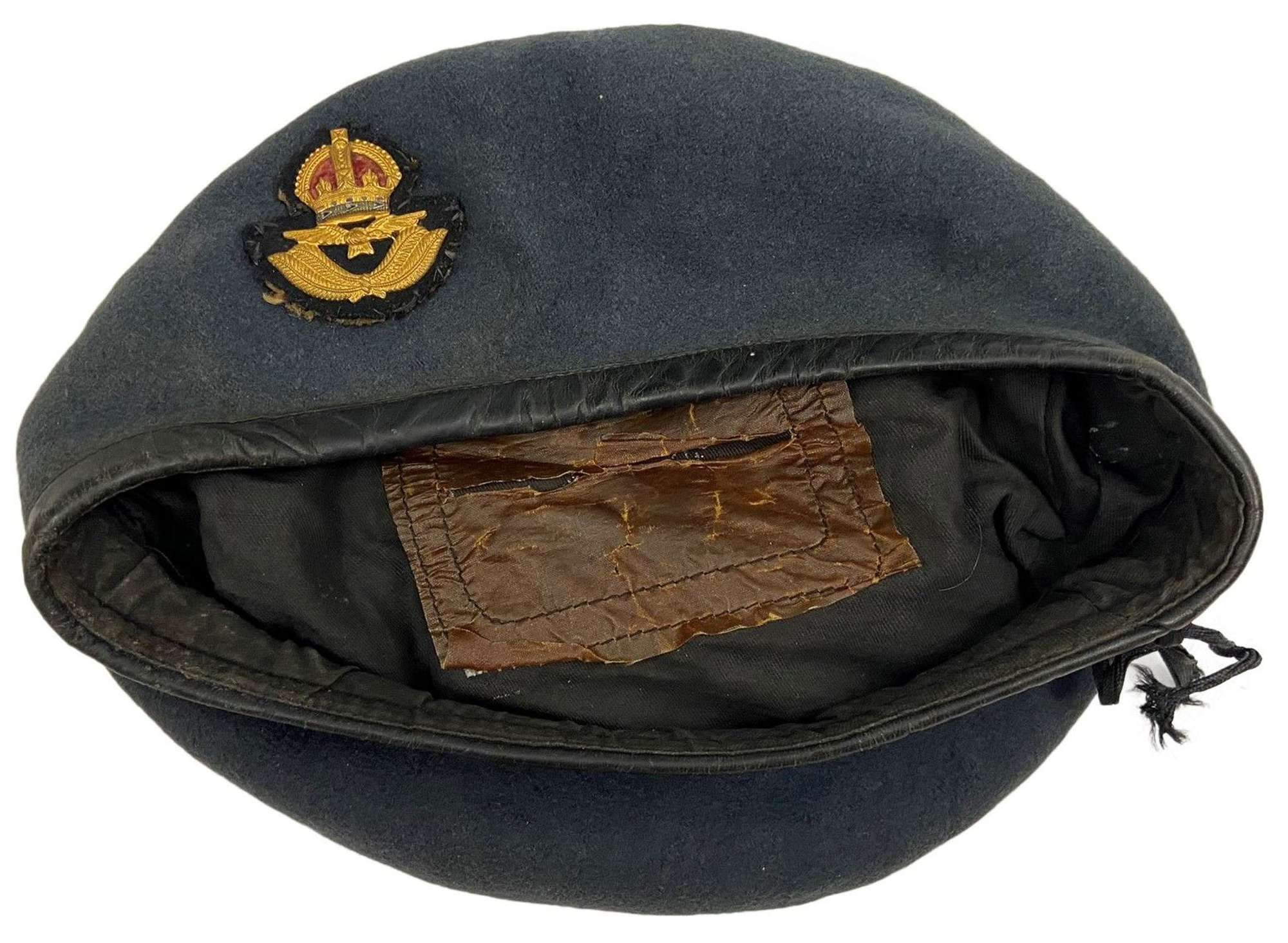 Original 1952 Dated Royal Air Force Officers Beret - Size 7 1/4
