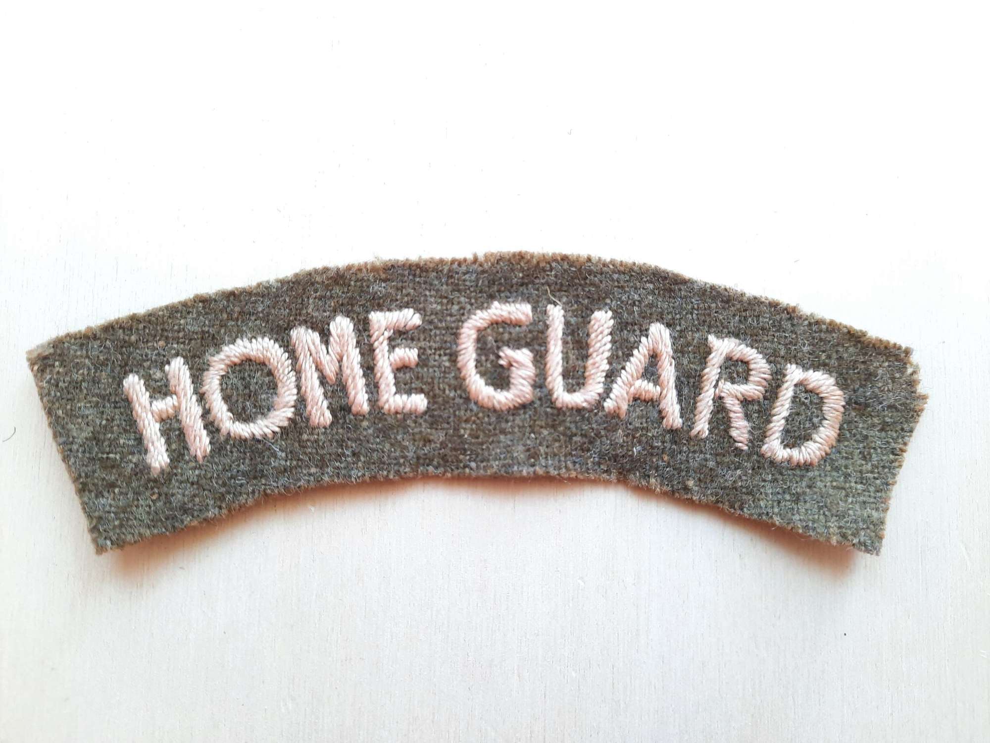 Home Guard Shoulder Title