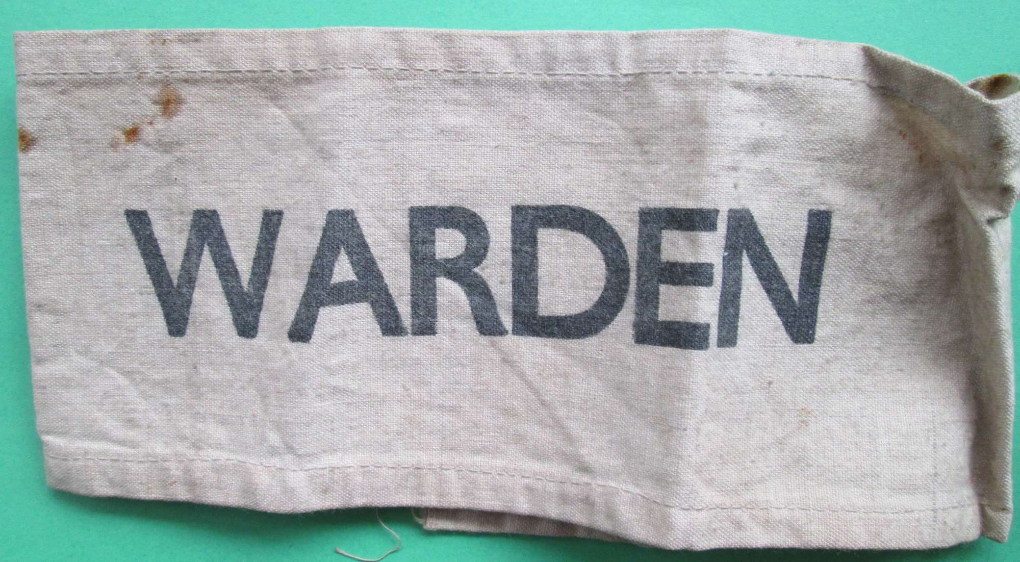 A WARDENS ARM BAND