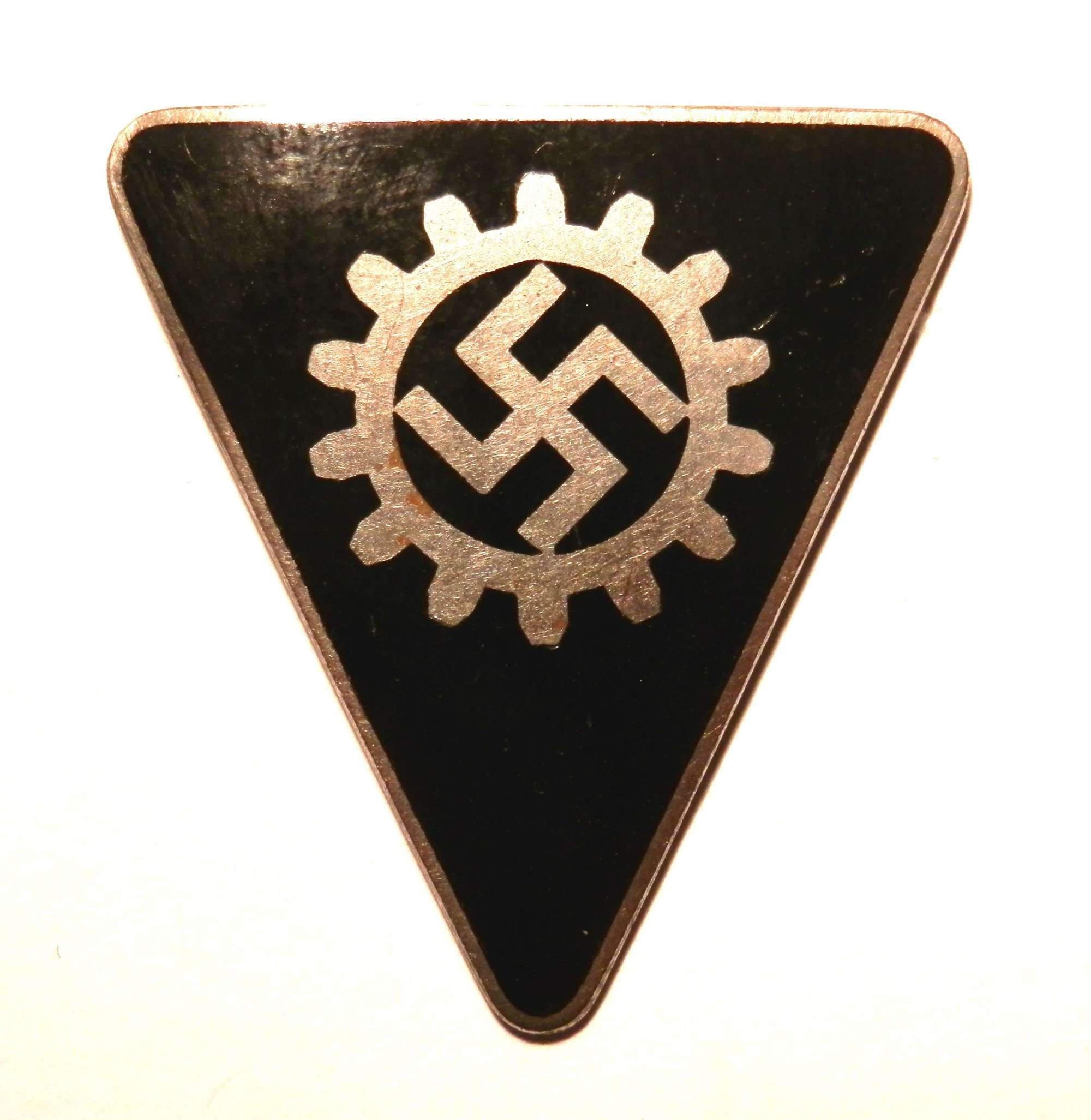 German DAF Labour Front Pin Badge.