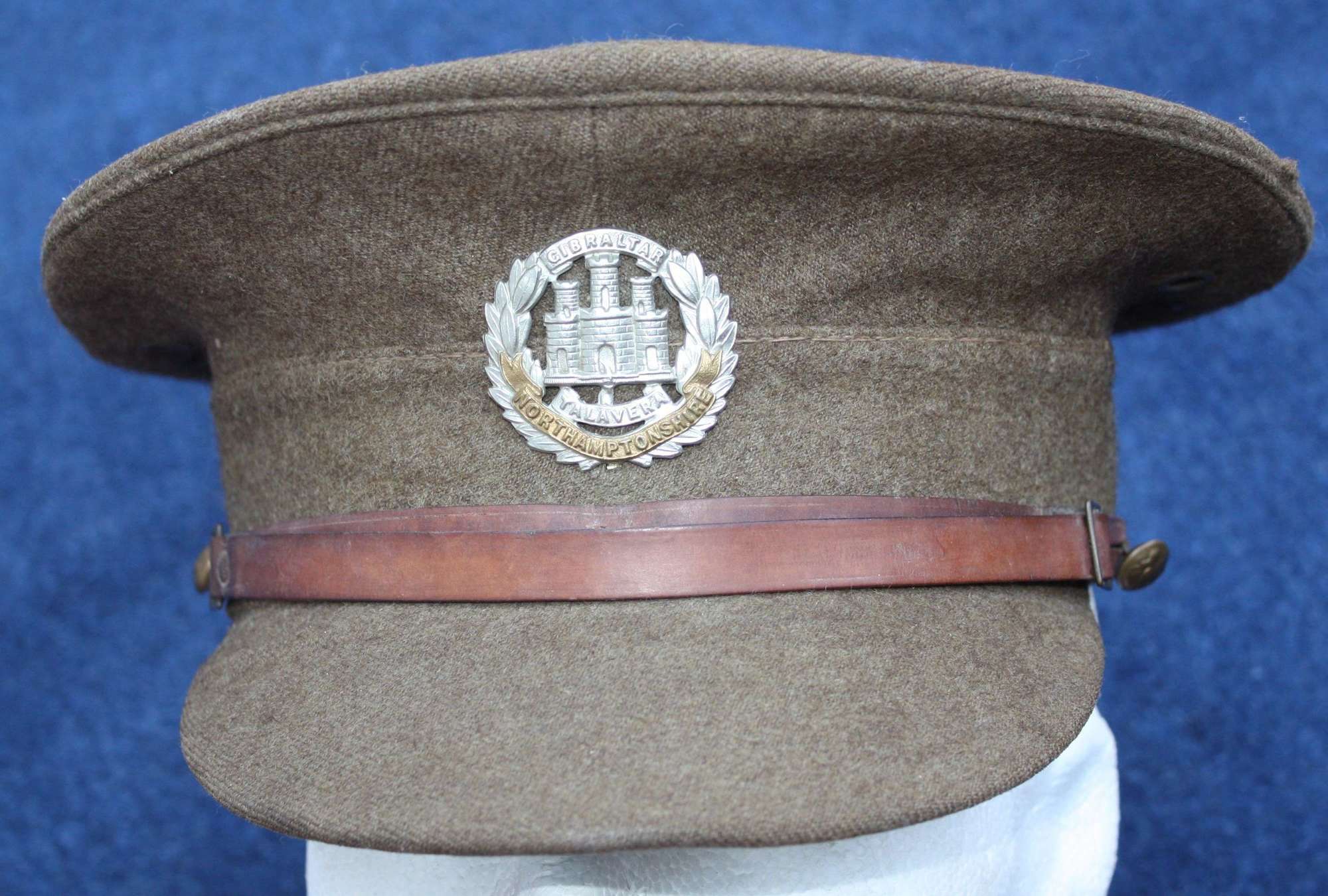 British Inter War Khaki Service Dress O/R cap. 1922 Pattern