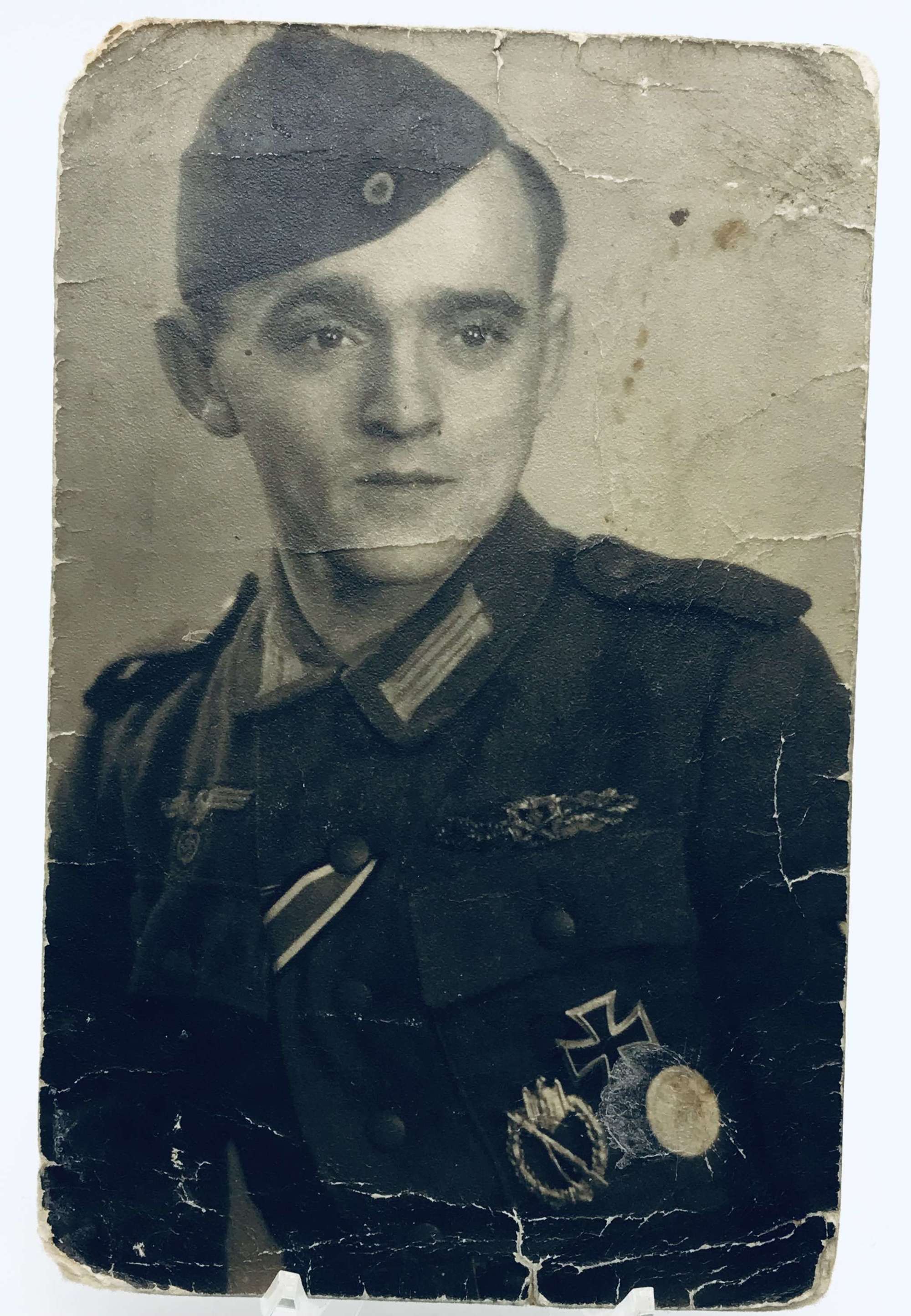 Image of highly decorated German soldier