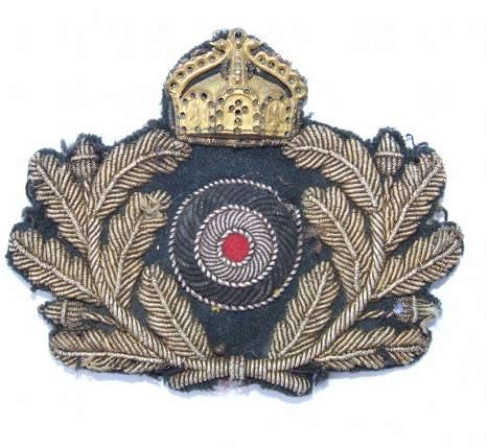 Imperial German Naval (Kaiserliche Marine) Officer's Cap Badge