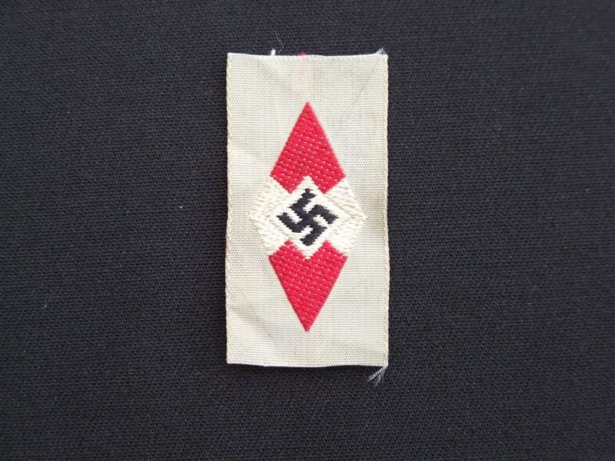 Hitler Youth Cap Insignia