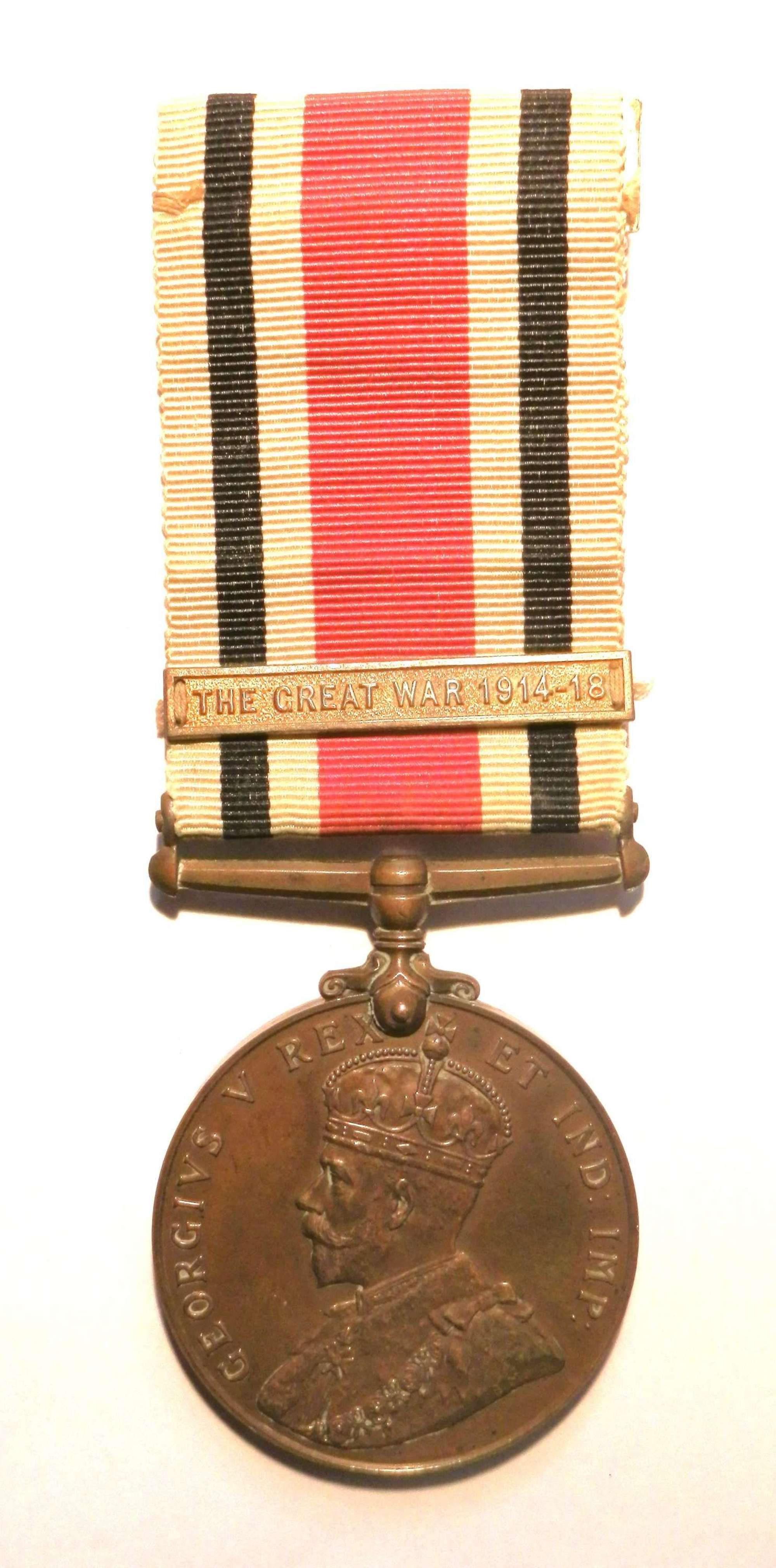 Special Constabulary Long Service Medal. Charles Hayes.