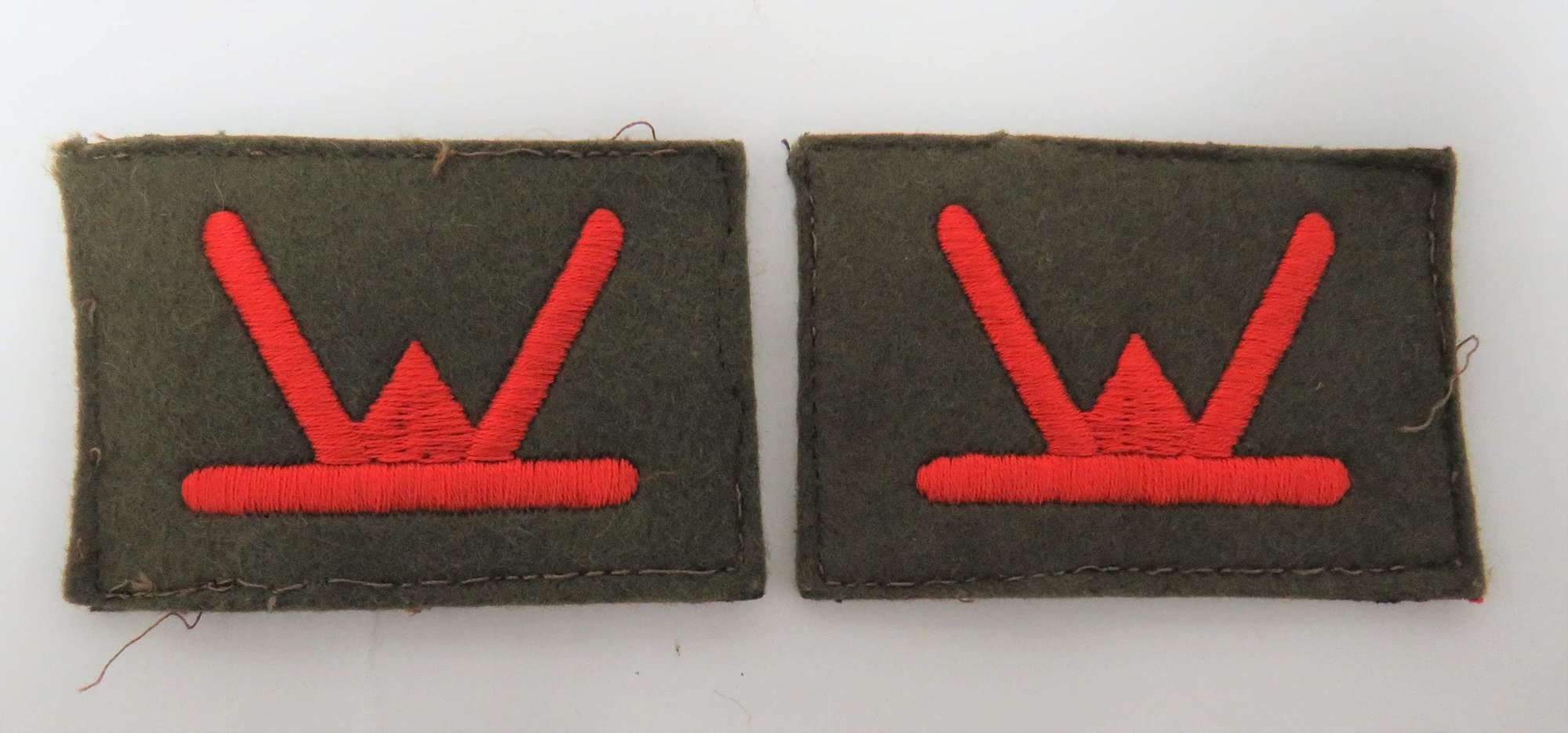 Pair of 53rd Welch Infantry Division Formation Badges
