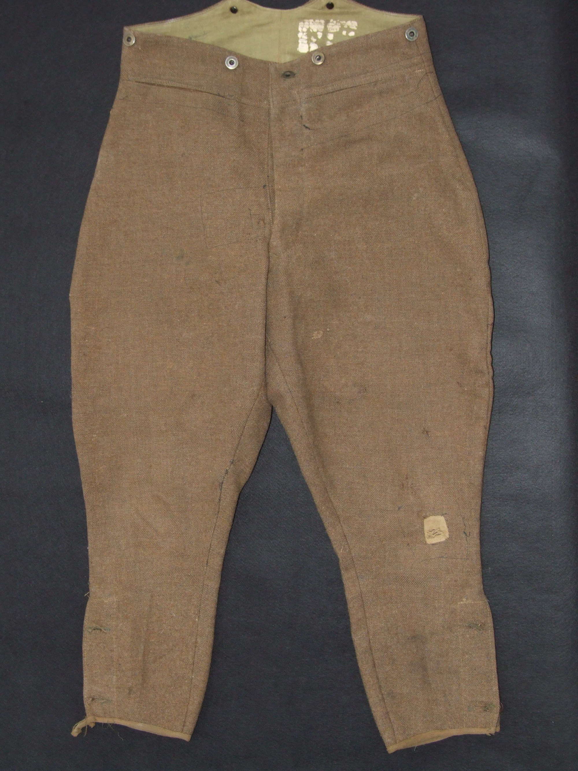 Canadian Made Royal Flying Corps Breeches