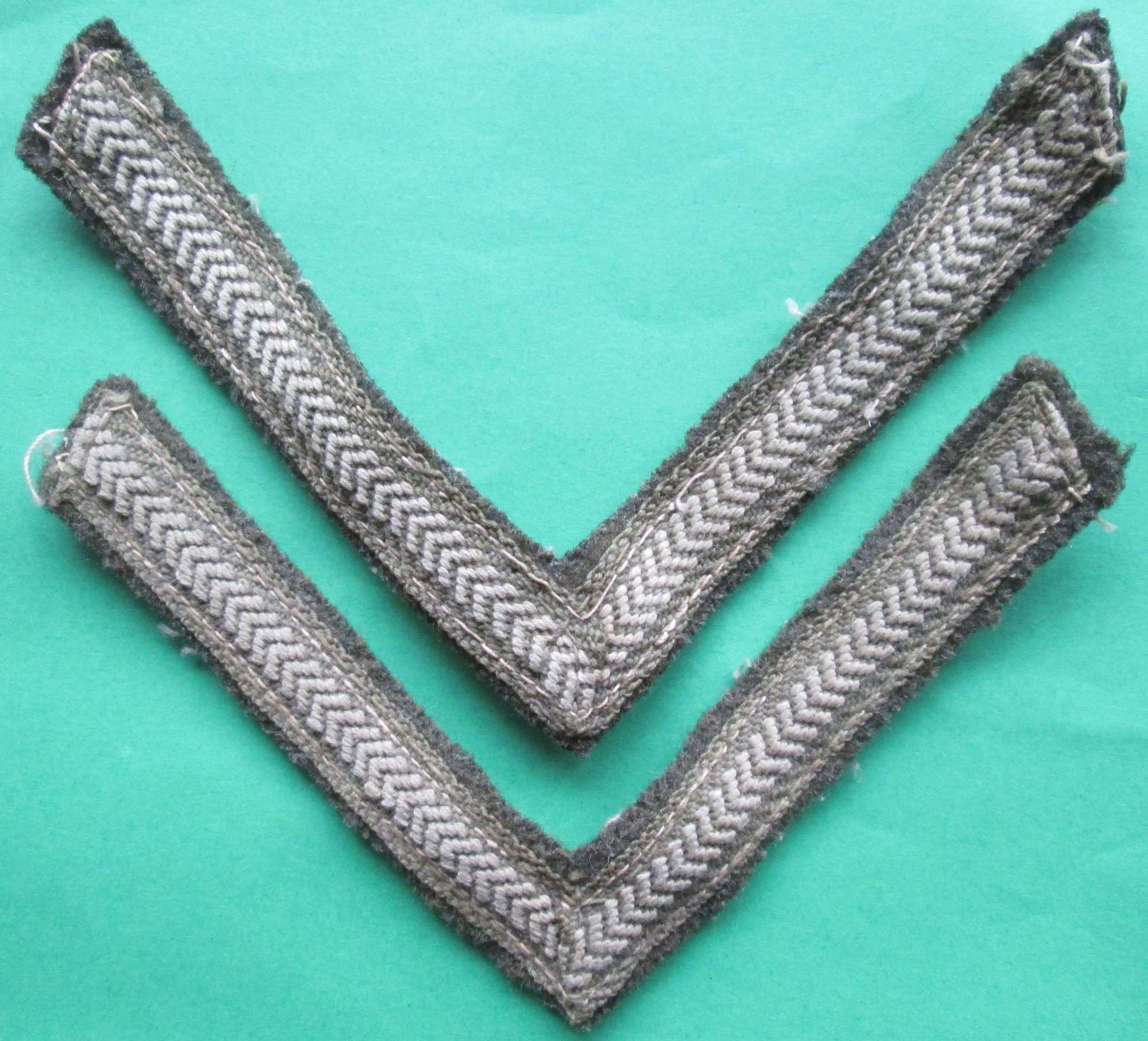 A PAIR OF LANCE-CORPORAL STRIPES