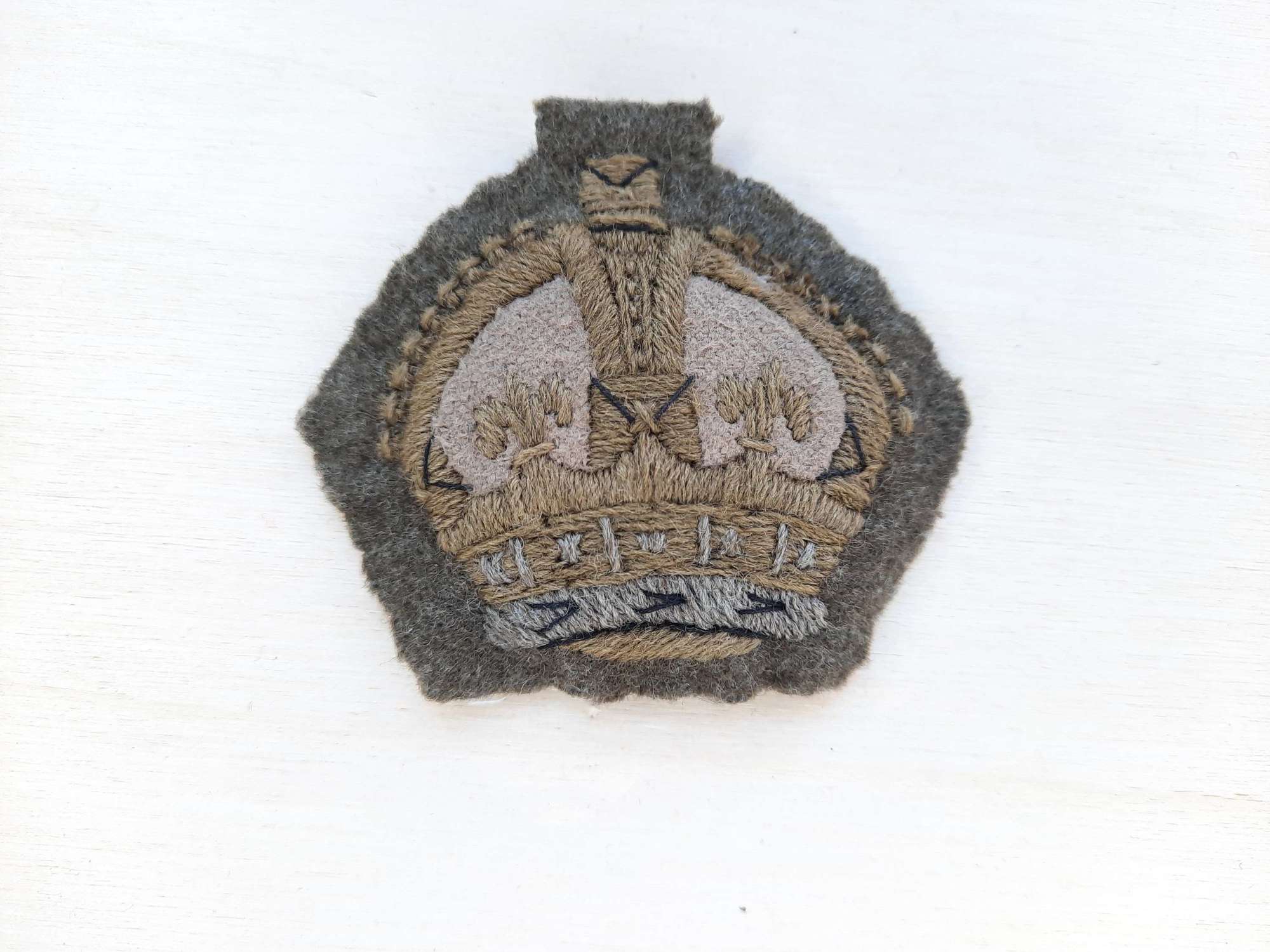 WW2 British Army Warrant Officer 2nd Class Patch