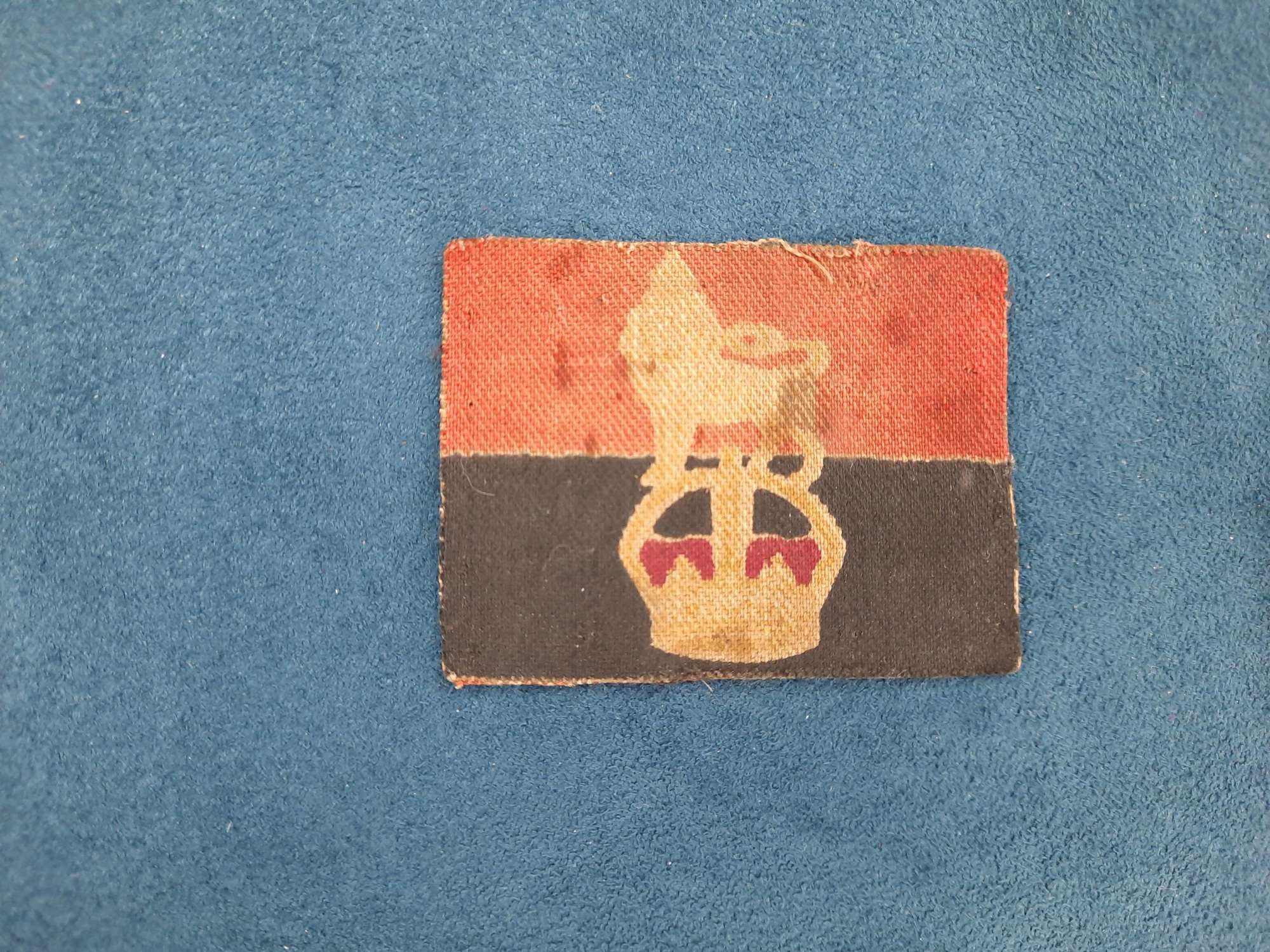 WW2 War Office Controlled Units Printed Patch