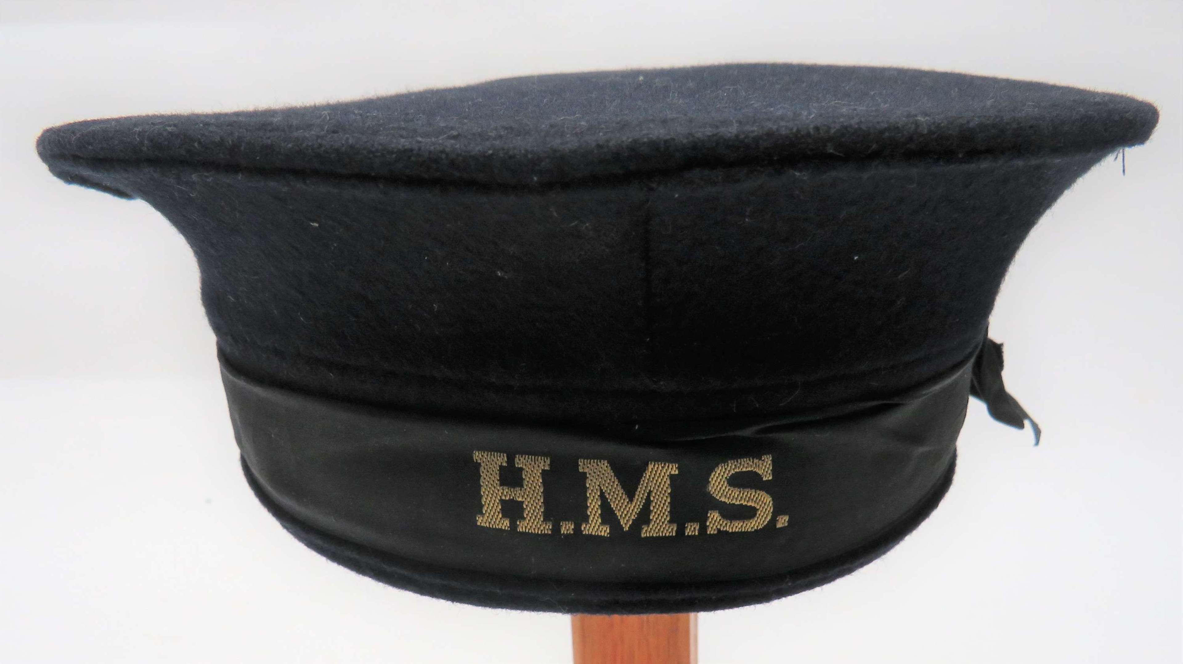 WW2  Royal Navy  H.M.S Sailors Hat