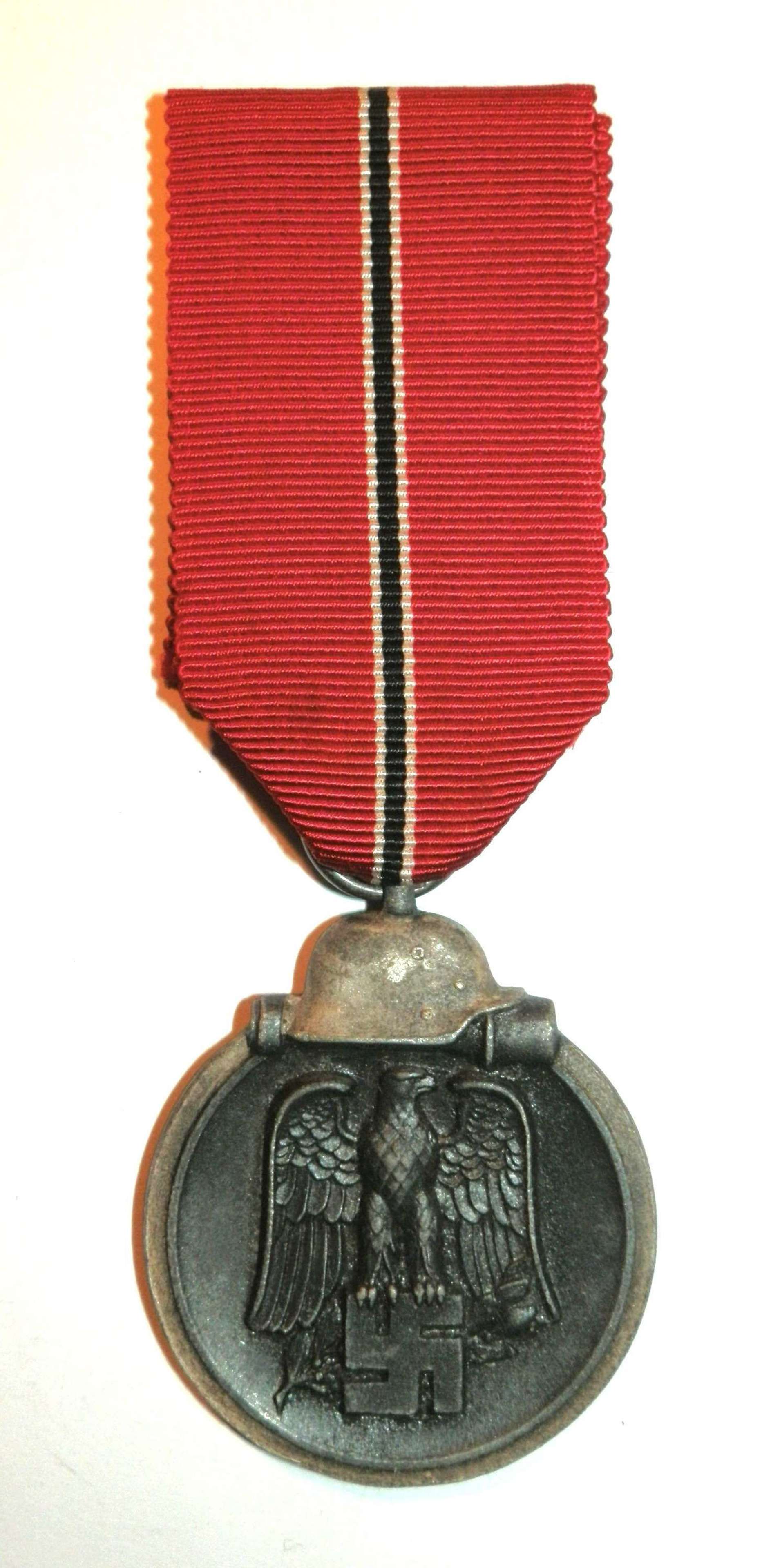 Winter Campaign Medal Russia 1941-42. (Eastern Front Medal) Marked 7