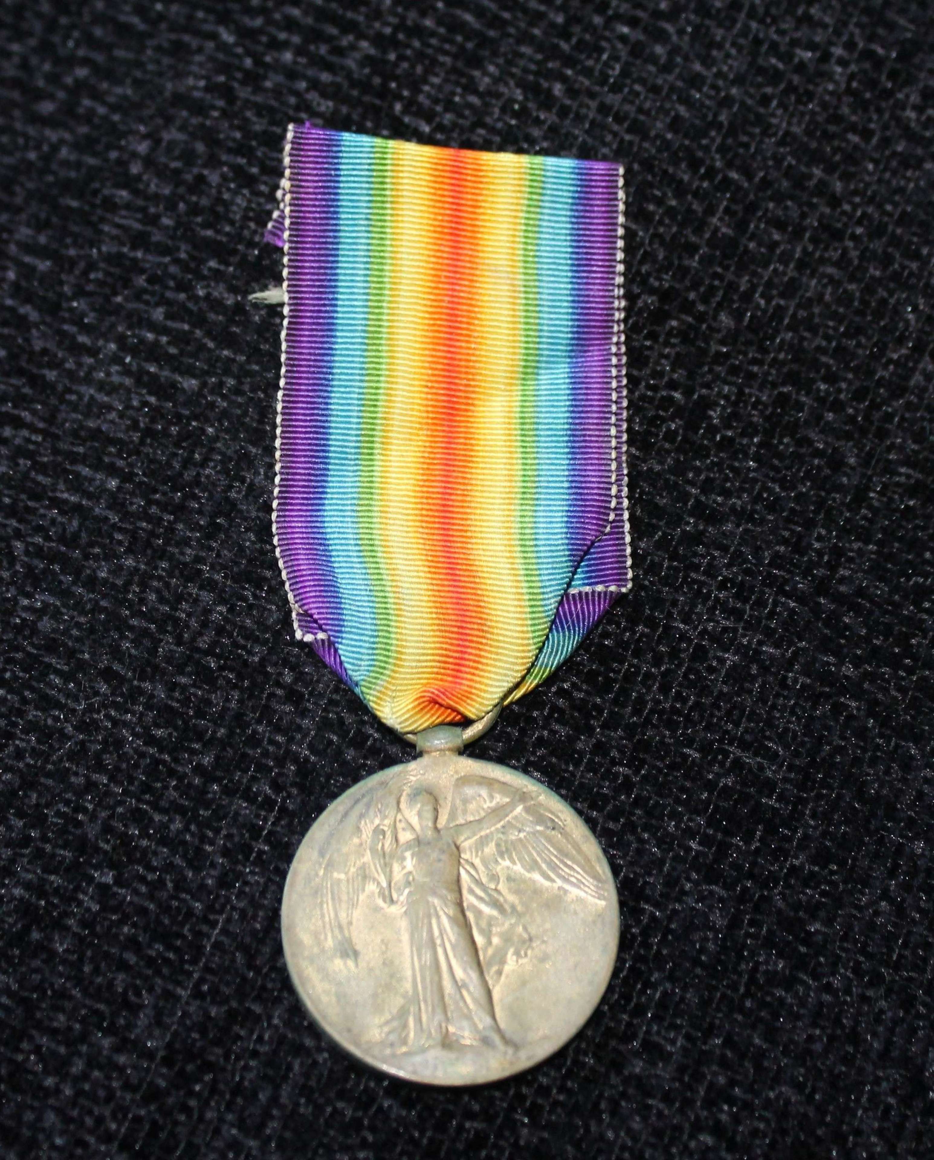 Victory Medal Queens Regiment