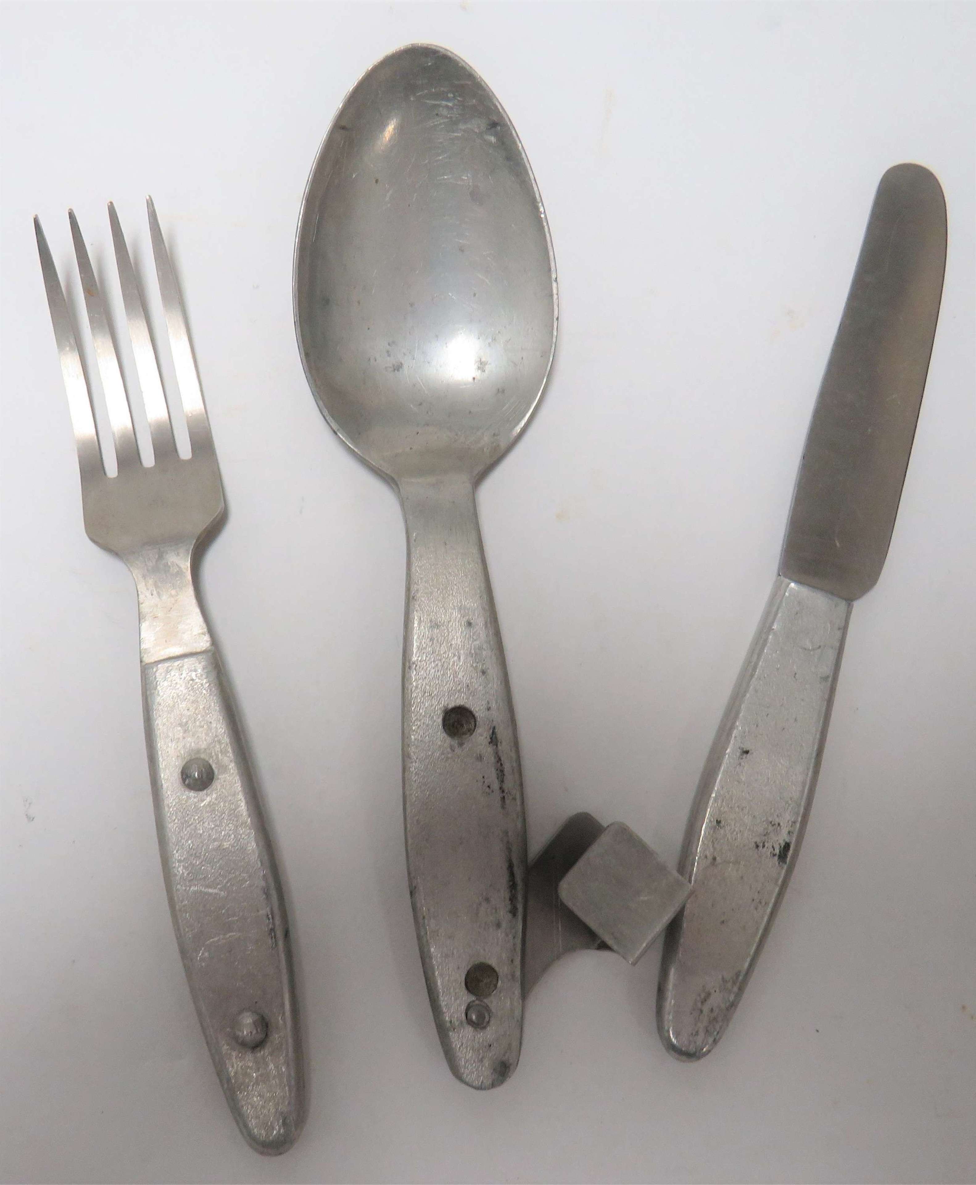 1945 Dated British Issue Cutlery Set