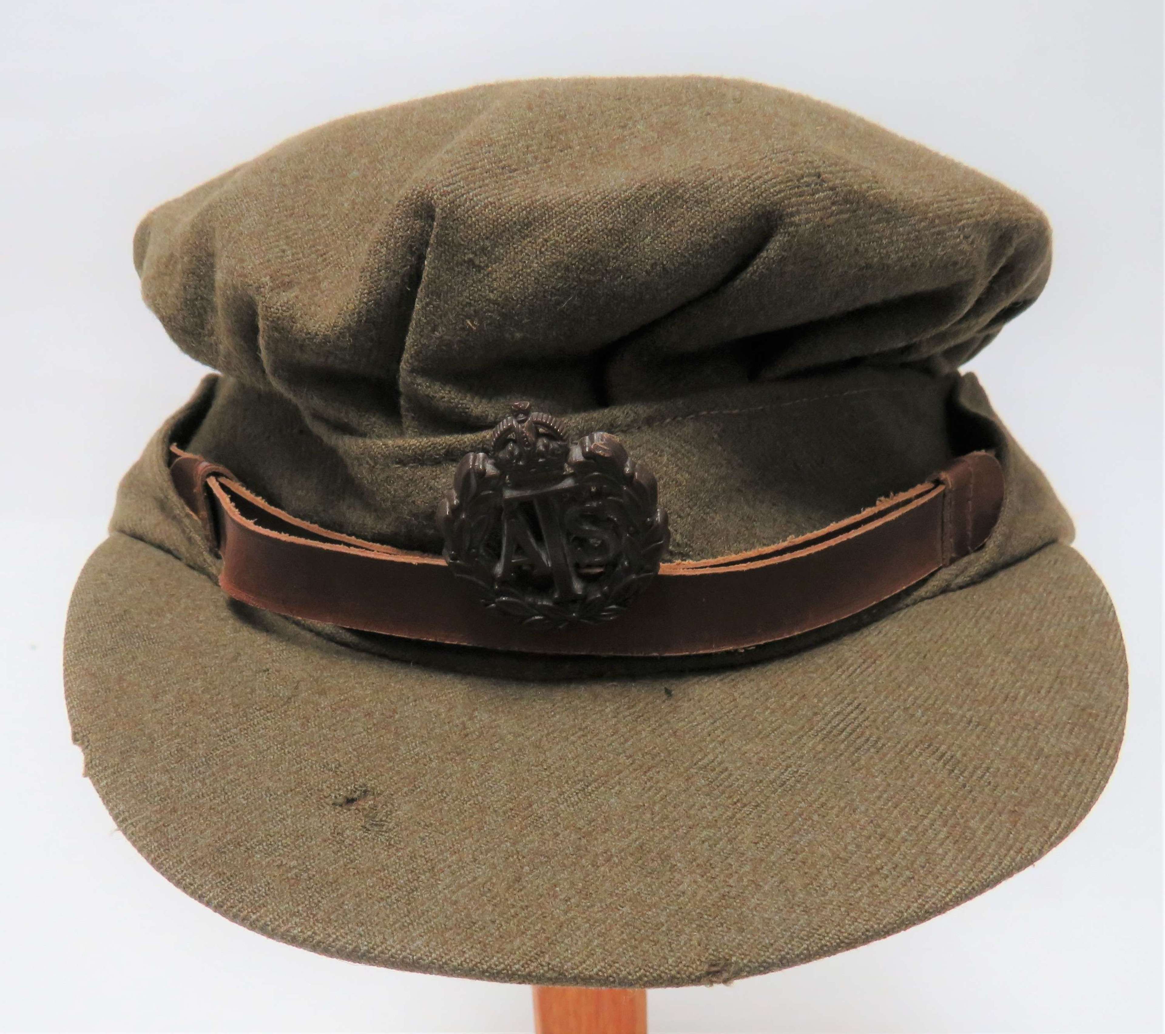 WW2 A.T.S Issue Other Ranks Service Dress Cap