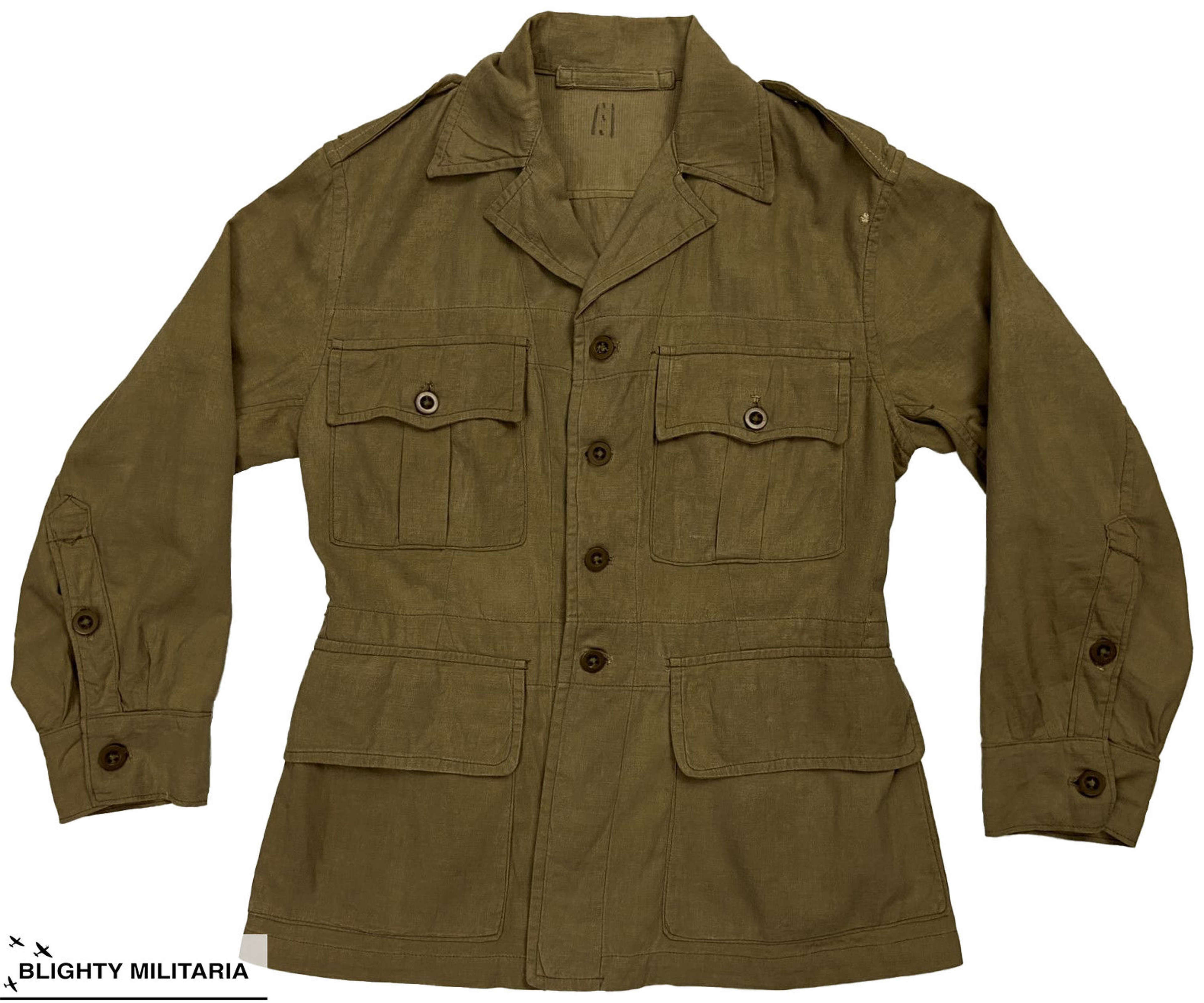Original British 1950 Pattern Bush Jacket - Size 1