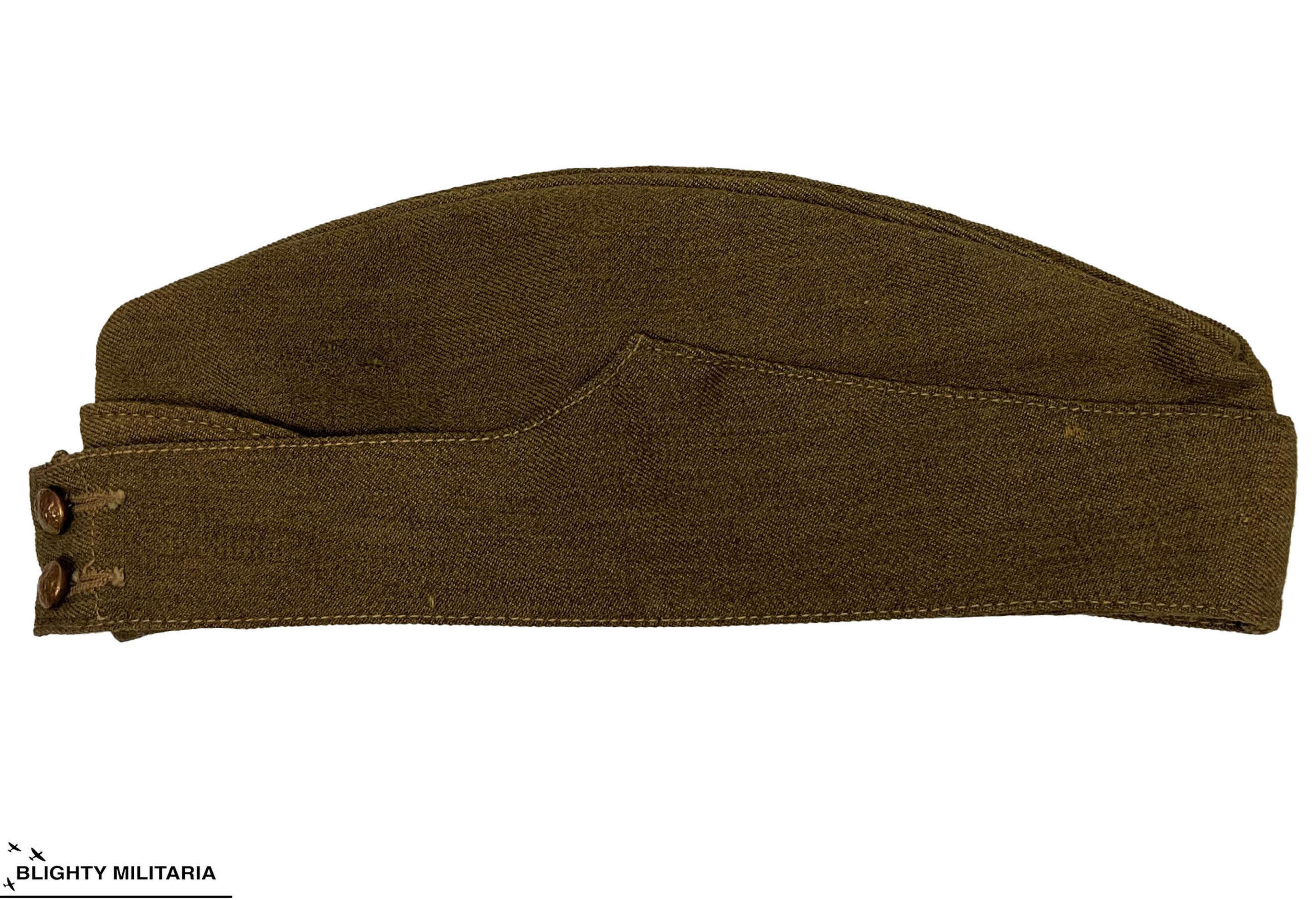 Original 1942 Dated British Army Field Service Cap