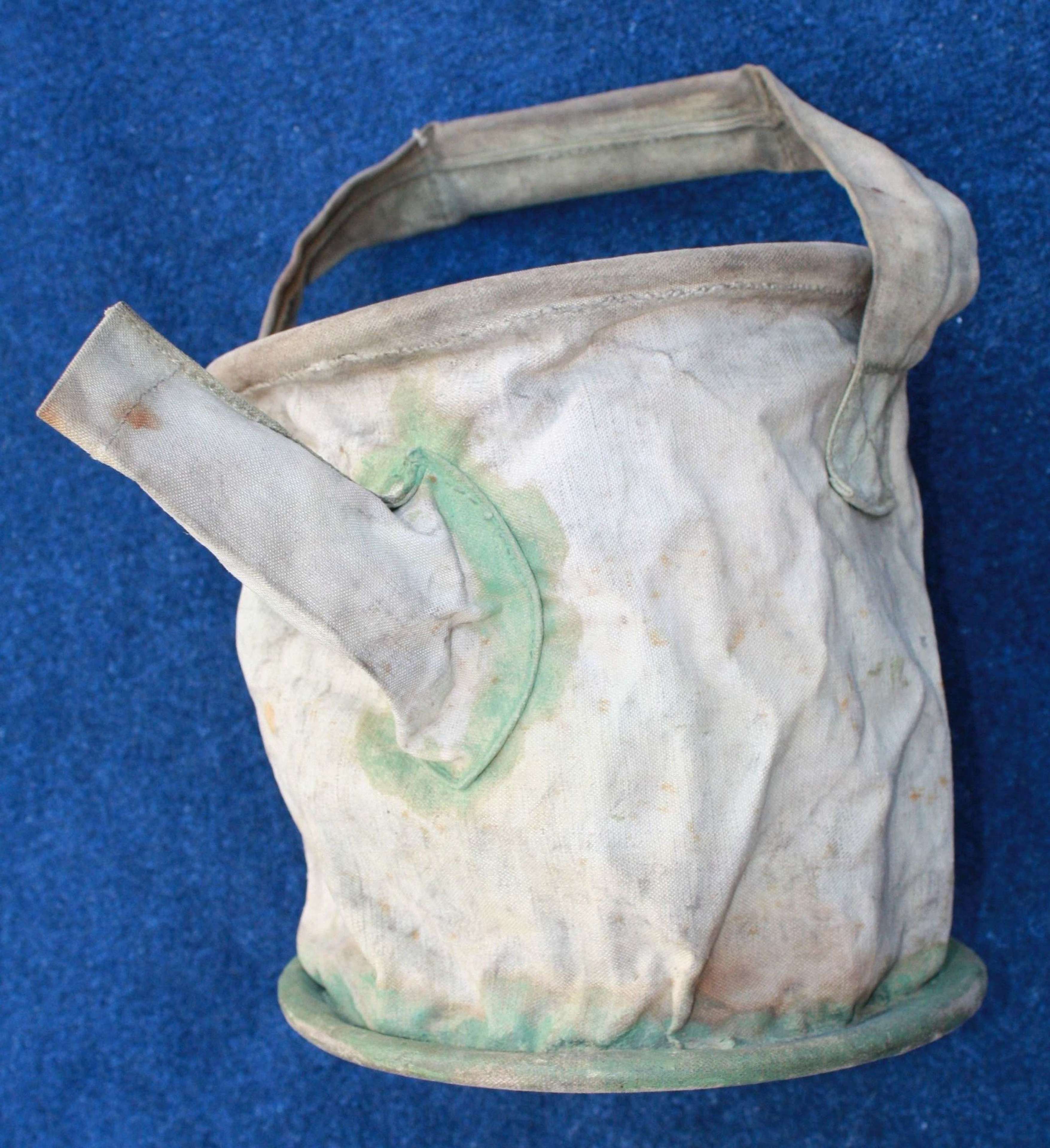 WW1 / WW2 British Army Canvas Water Carrier with Spout.