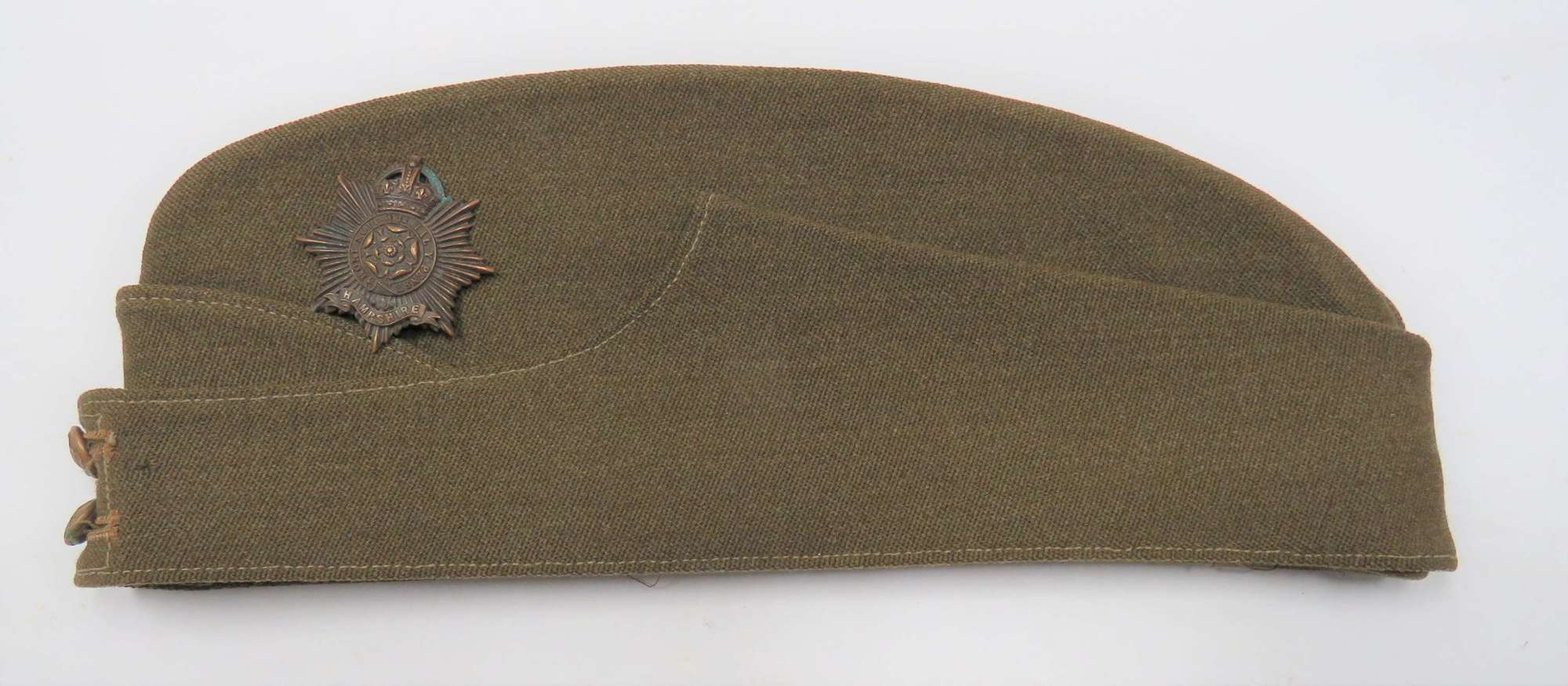 WW2 Hampshire Regiment Officers Field Service Cap