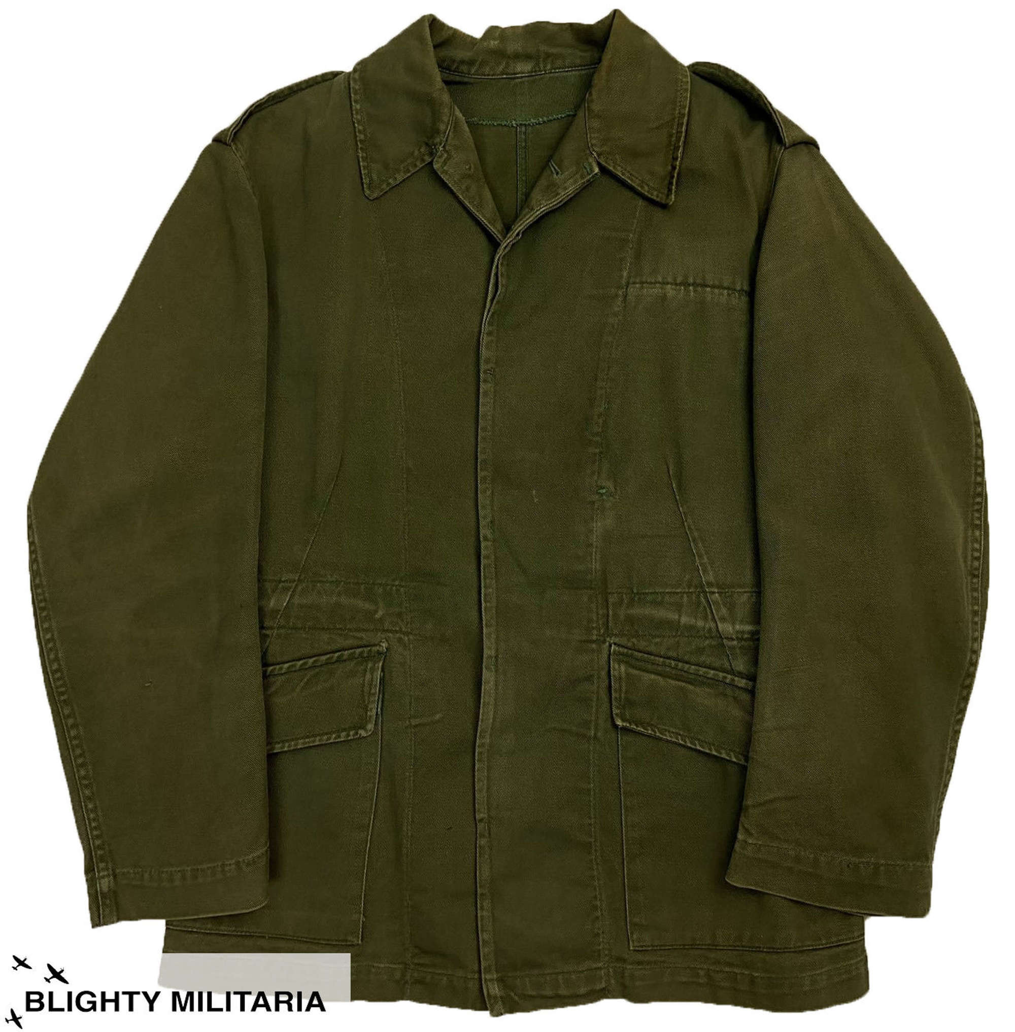 Original 1964 Dated 'Jacket, Overall, Green' - Size 1