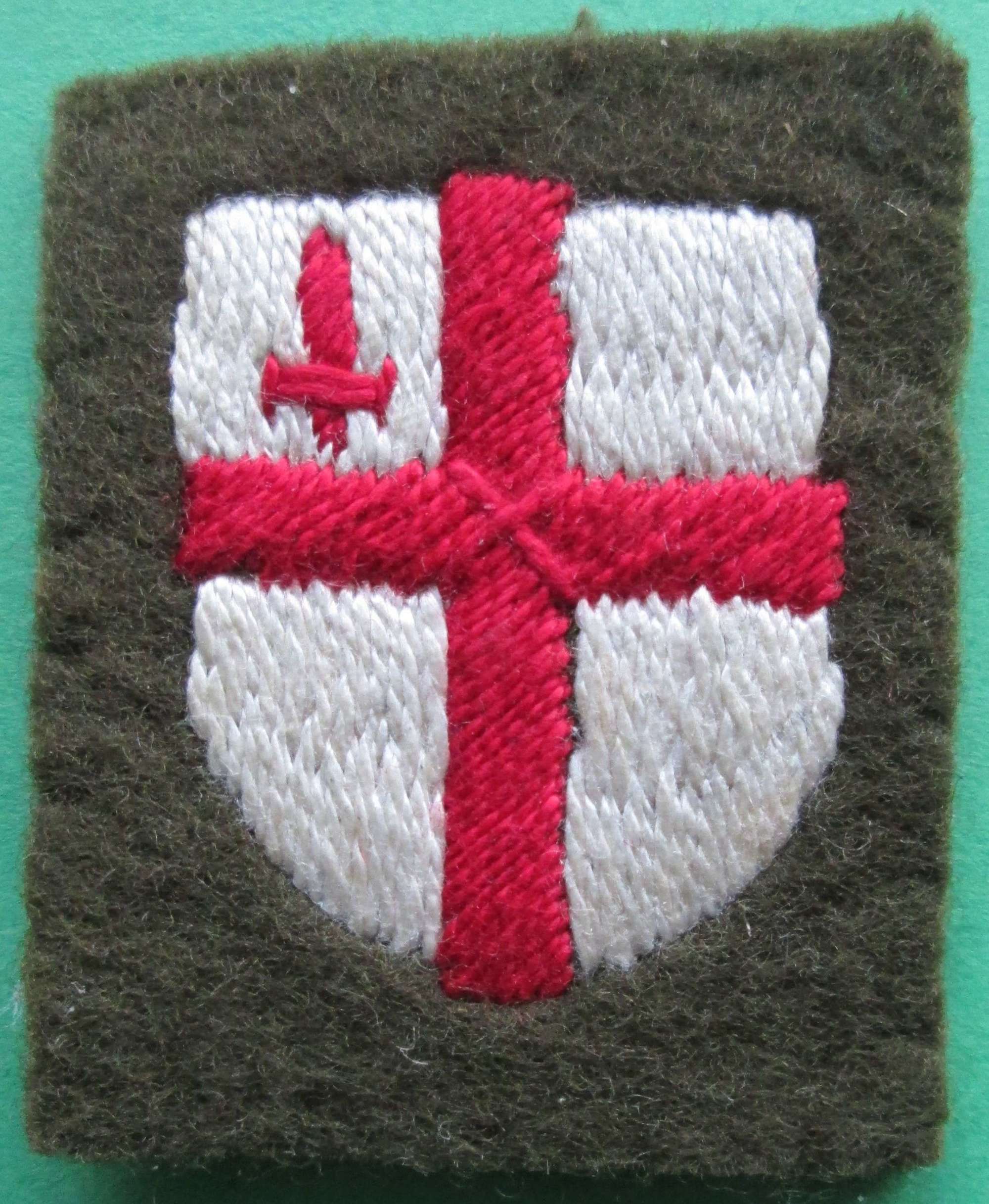 A City of London army cadet force patch