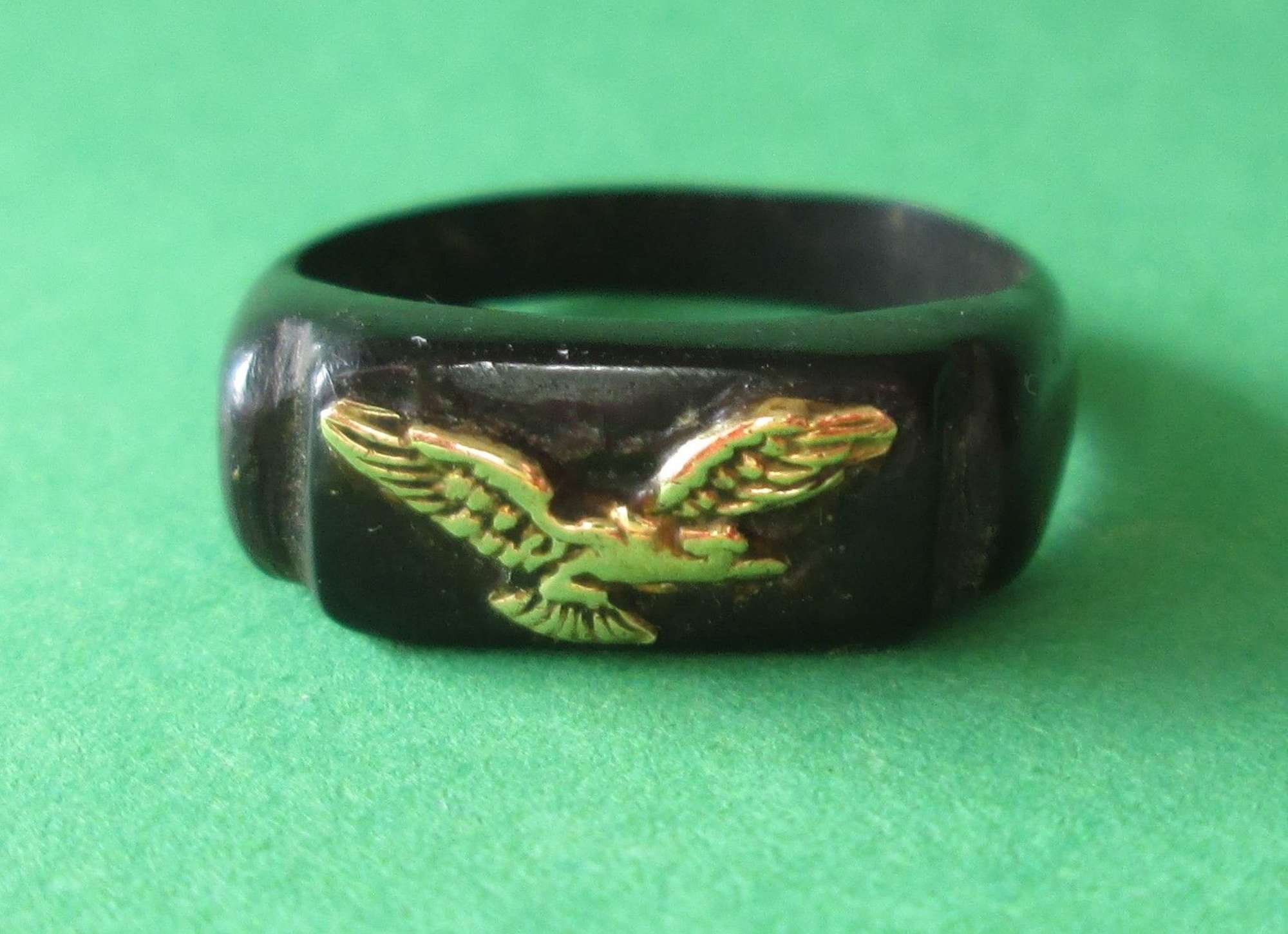 A GOOD WWII RAF SWEETHEART RING
