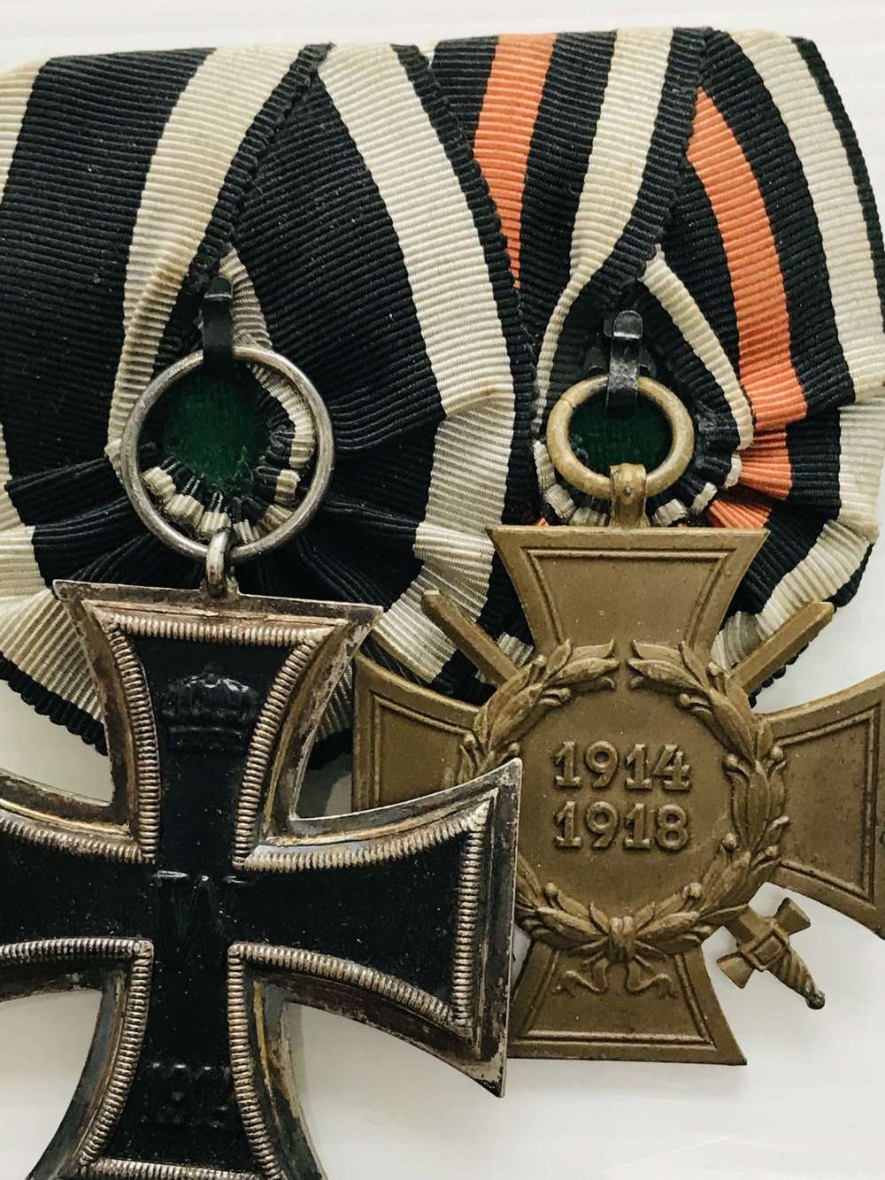 Iron 2nd class with Hindenburg cross Court mounted