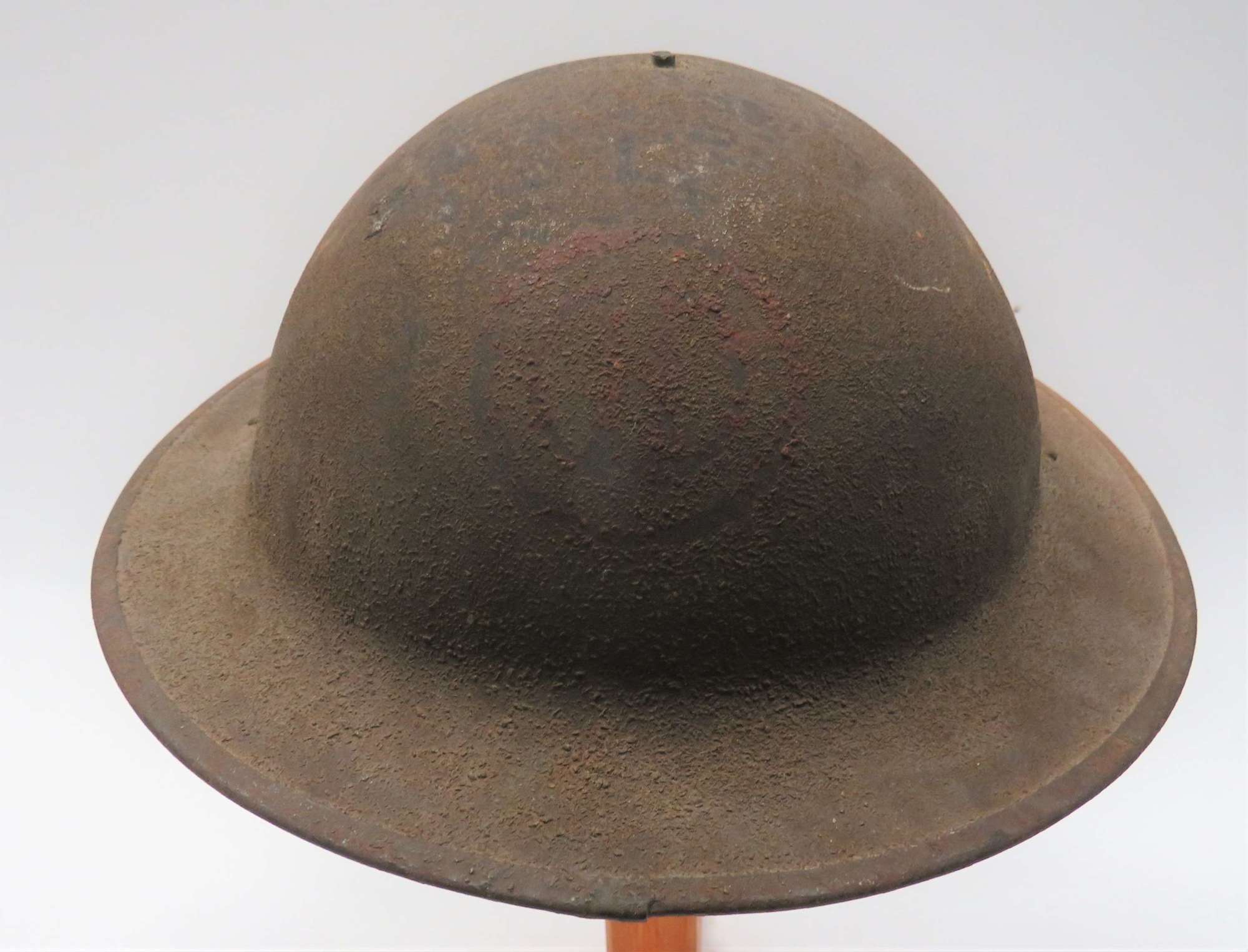 Original WW1 American 31st Infantry Division Brodie Pattern Helmet