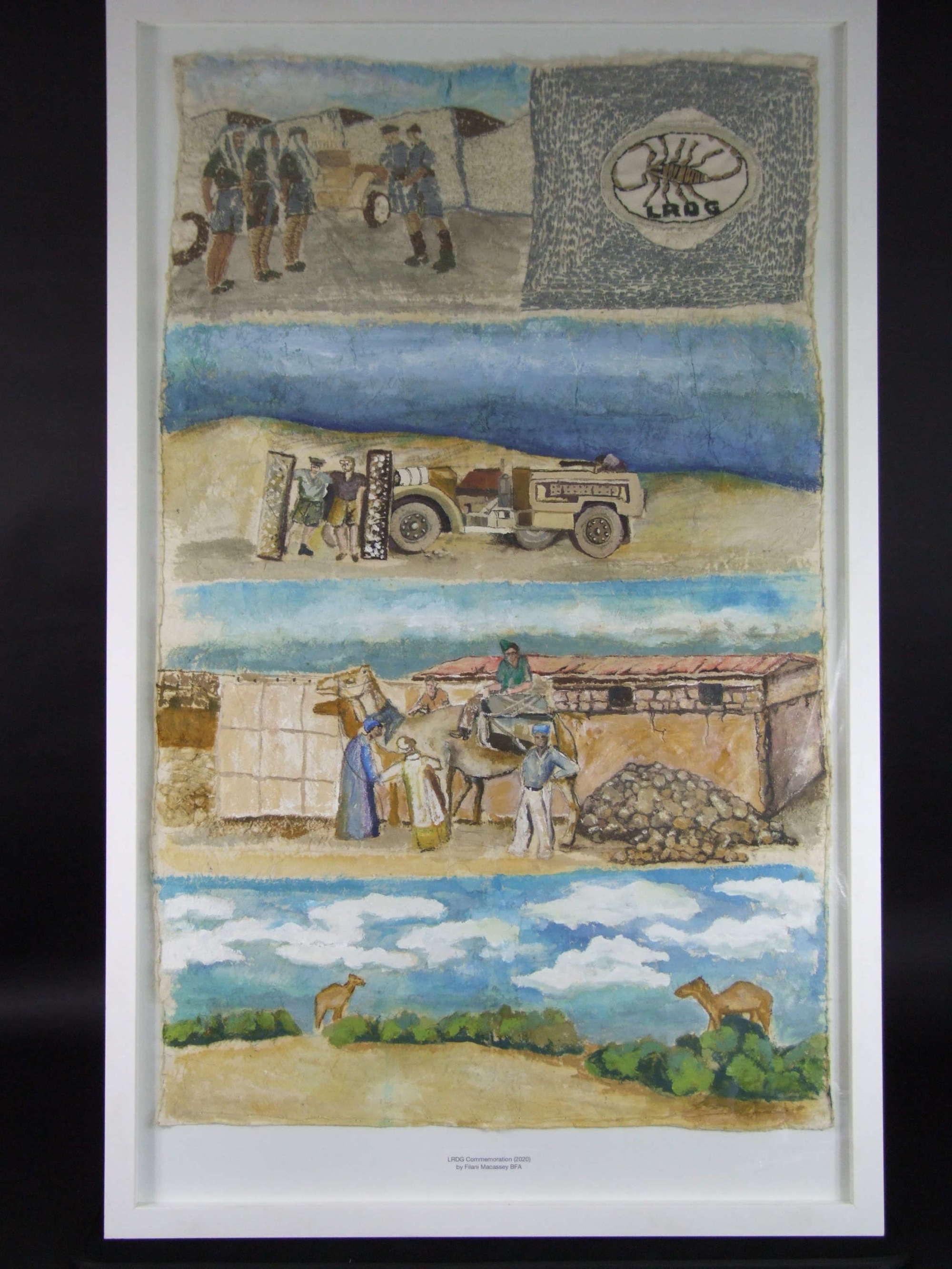 Long Range Desert Group Commemorative Artwork