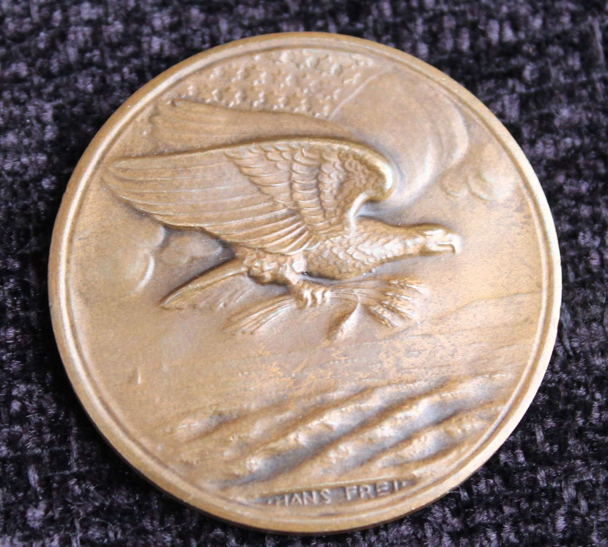 Swiss/American Commemorative Medal