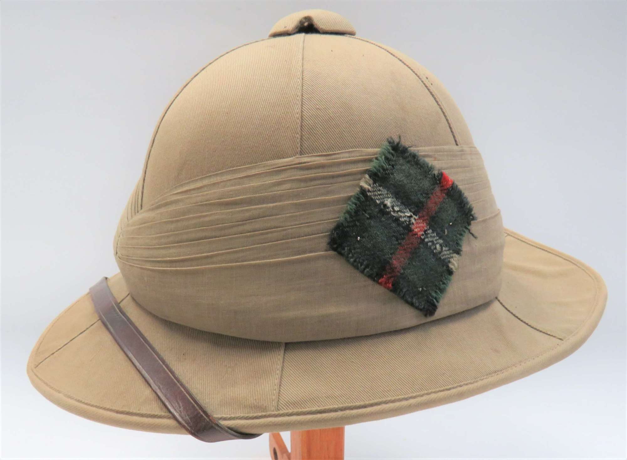 Interwar Seaforth Highlanders Foreign Service Pith Helmet