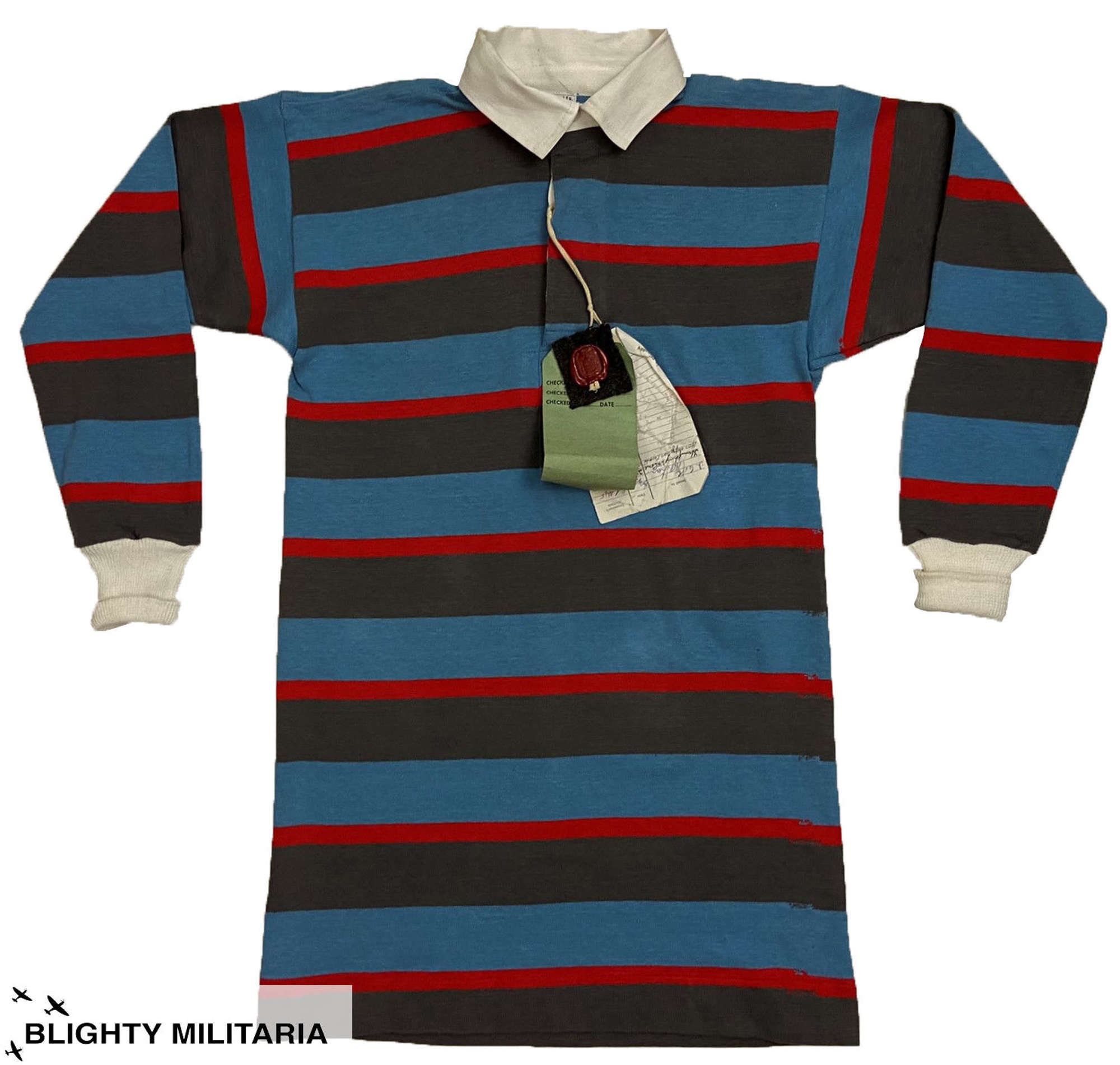 Original 1958 Dated RAF Sealed Pattern Henlow Cadets Sports Shirt
